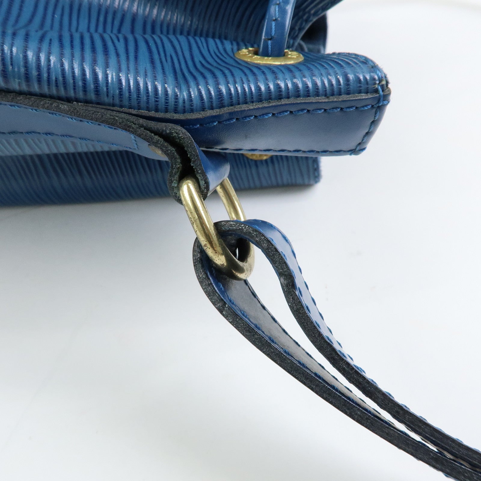 Louis Vuitton Epi Leather Petit Noe Shoulder Bag Toledo Blue M44105