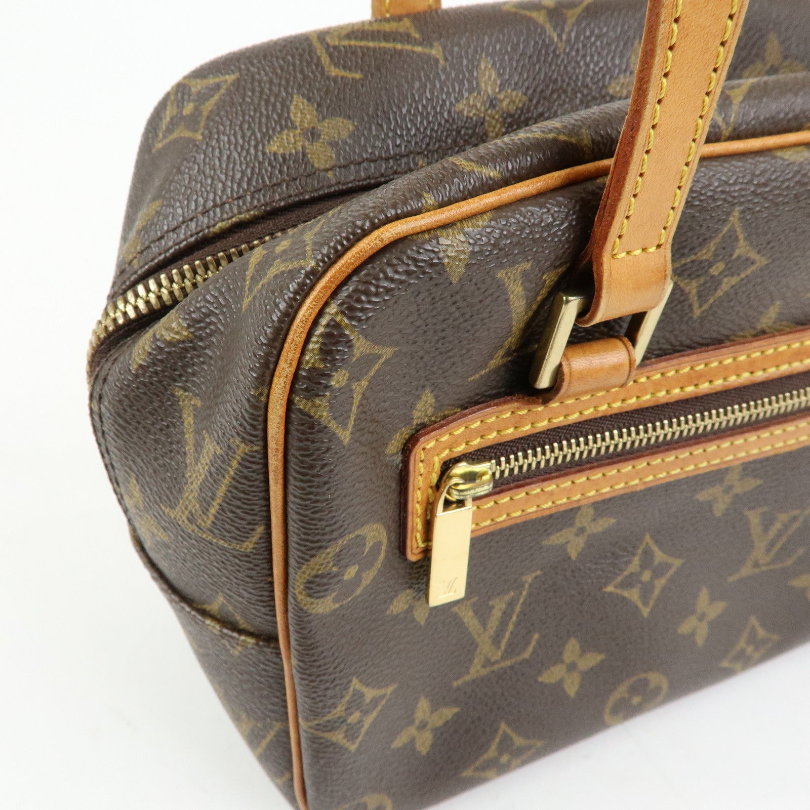 Louis Vuitton Monogram Cite MM Shoulder Bag Hand Bag M51182
