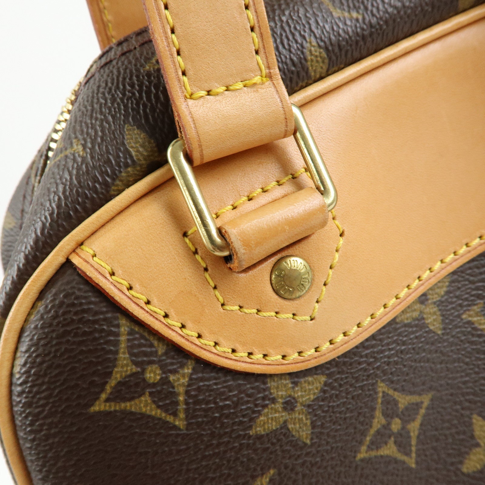 Louis Vuitton Monogram Excursion Shoes Case Hand Bag M41450