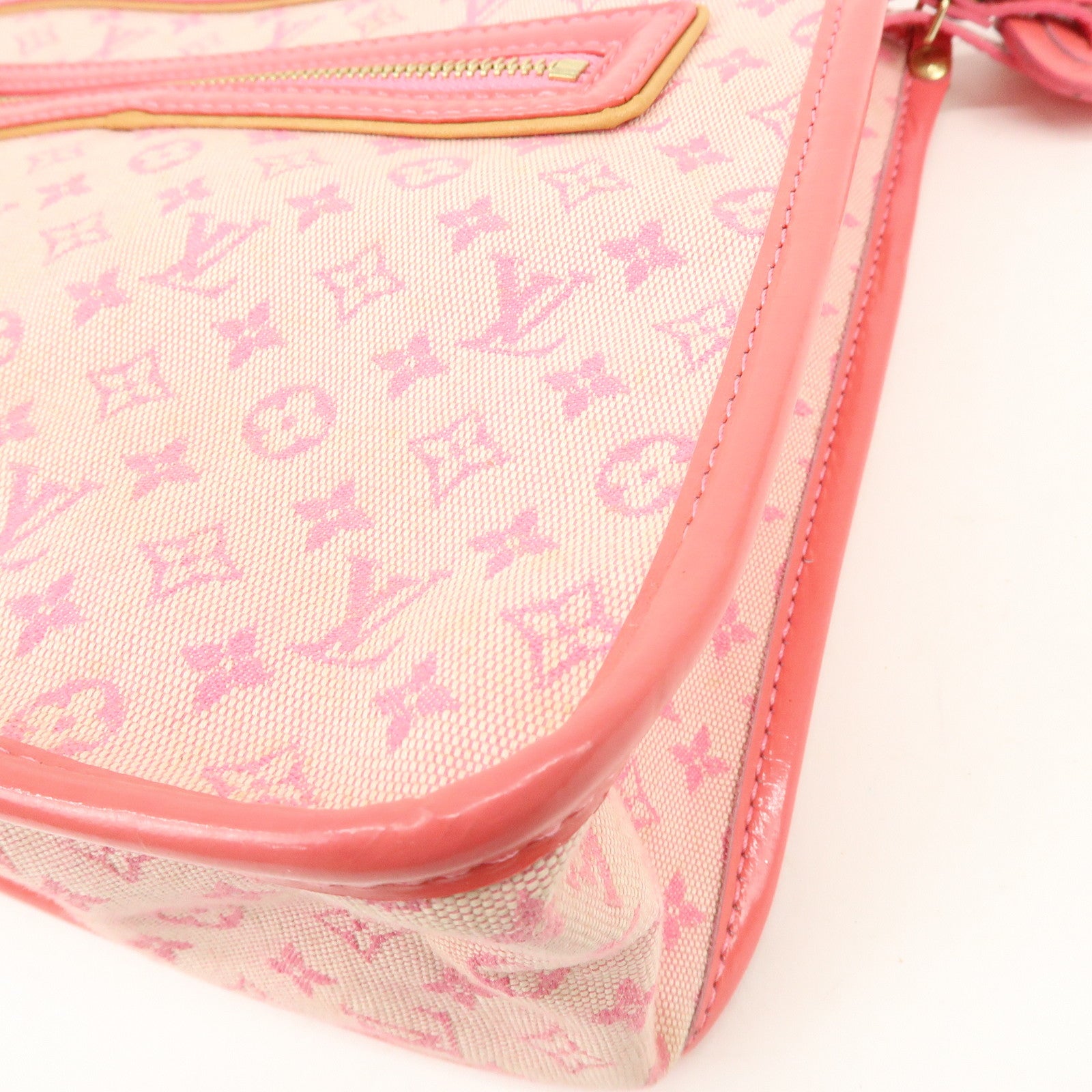 Louis Vuitton Monogram Mini Sac Catherine Hand Bag Pink M92930