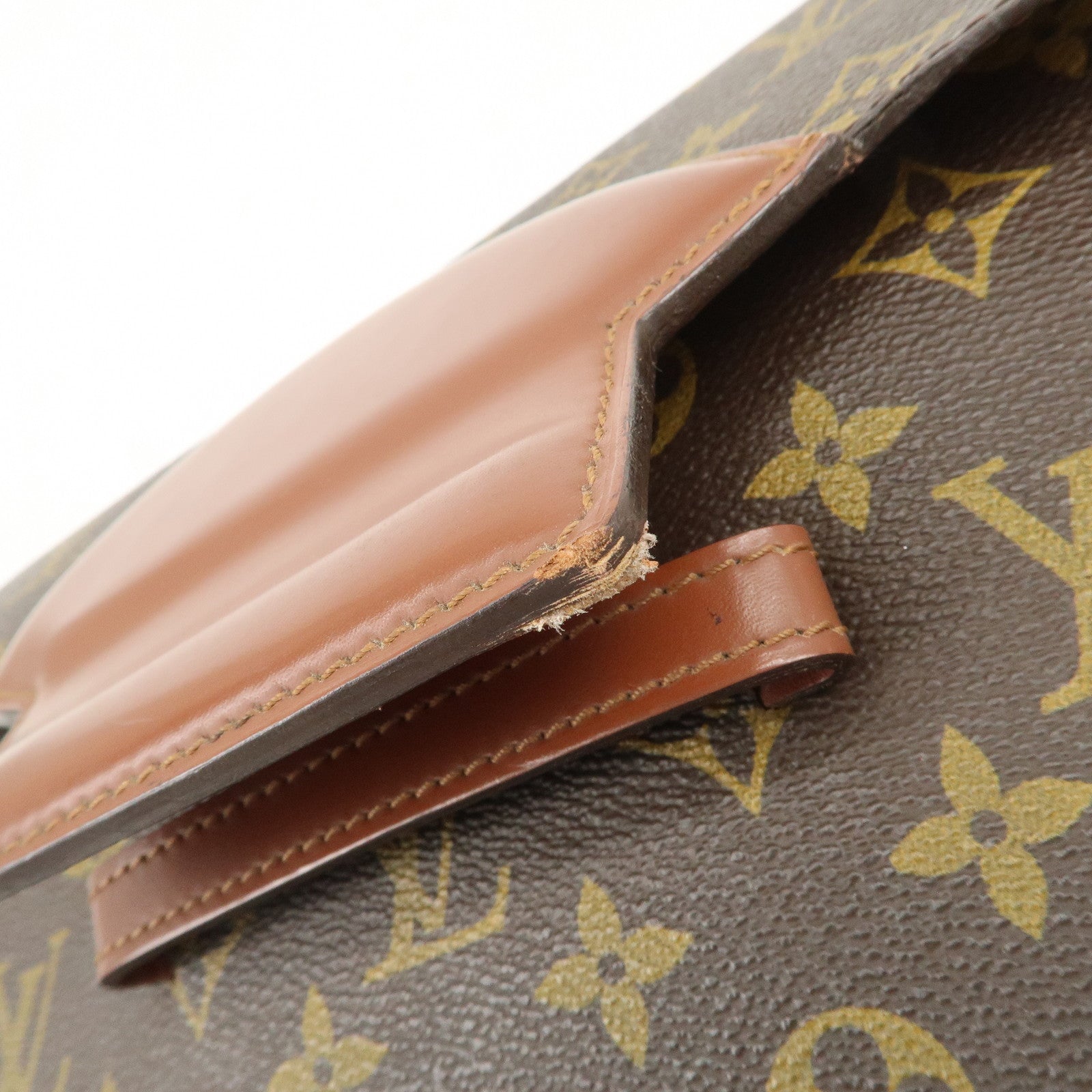 Louis Vuitton Monogram Chailot Clutch Bag Brown M51788