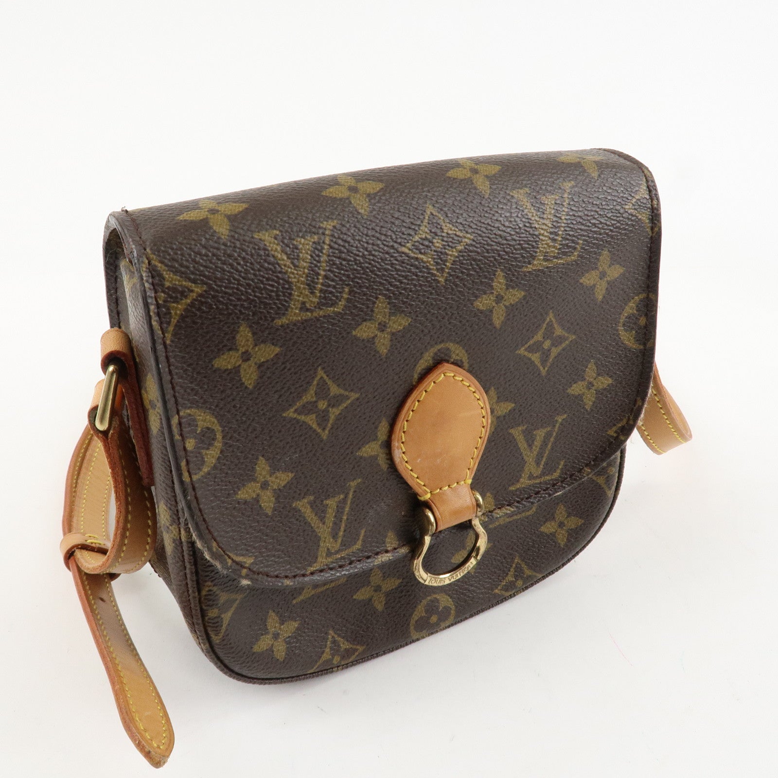Louis Vuitton Monogram Mini Saint Cloud PM Shoulder Bag M51244 Used