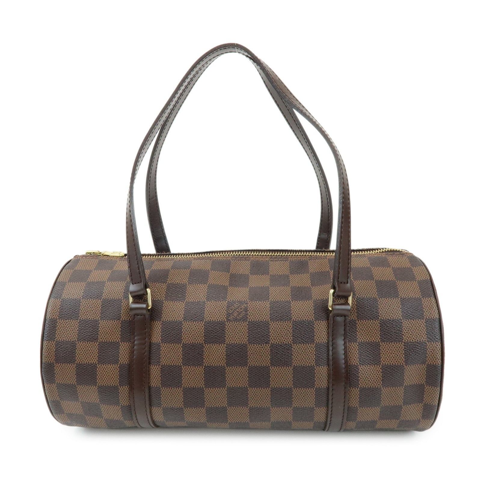 Louis Vuitton Damier Ebene Papillon 30 Hand Bag Brown N51303