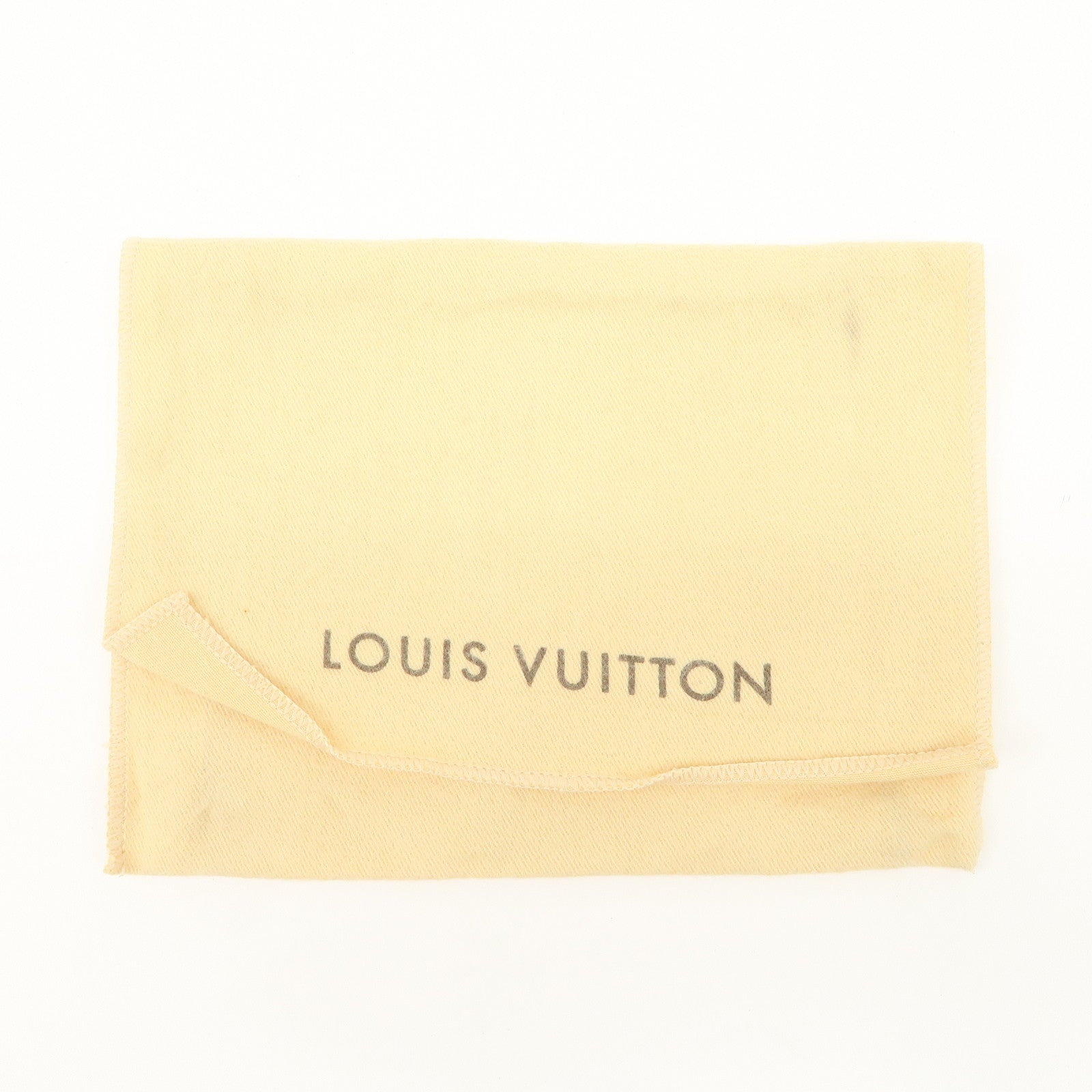 Louis Vuitton Set of 11 Dust Bag Storage Bag Flap Style Beige