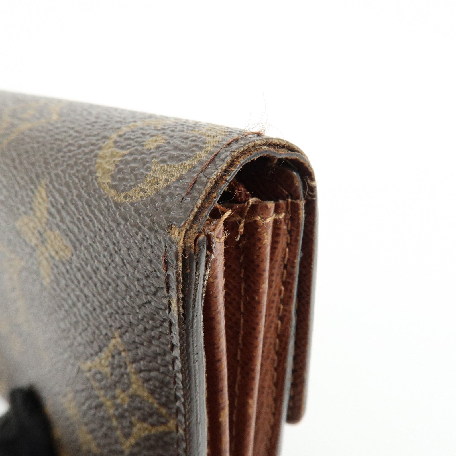 Louis Vuitton Monogram Portefeuille Sarah Long Wallet Brown M61734