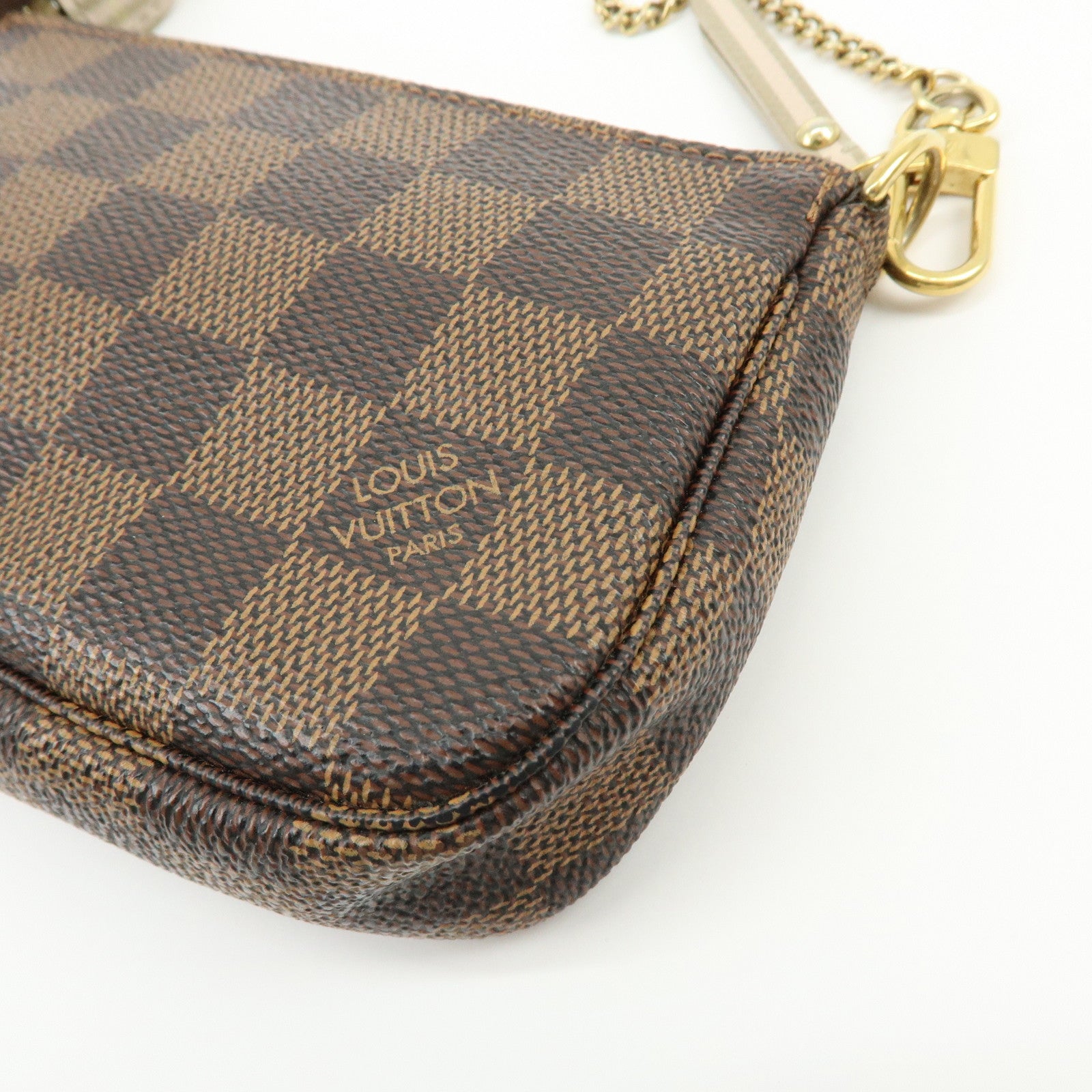 Louis Vuitton Damier Canvas Mini Pochette Accessires Trank N63181