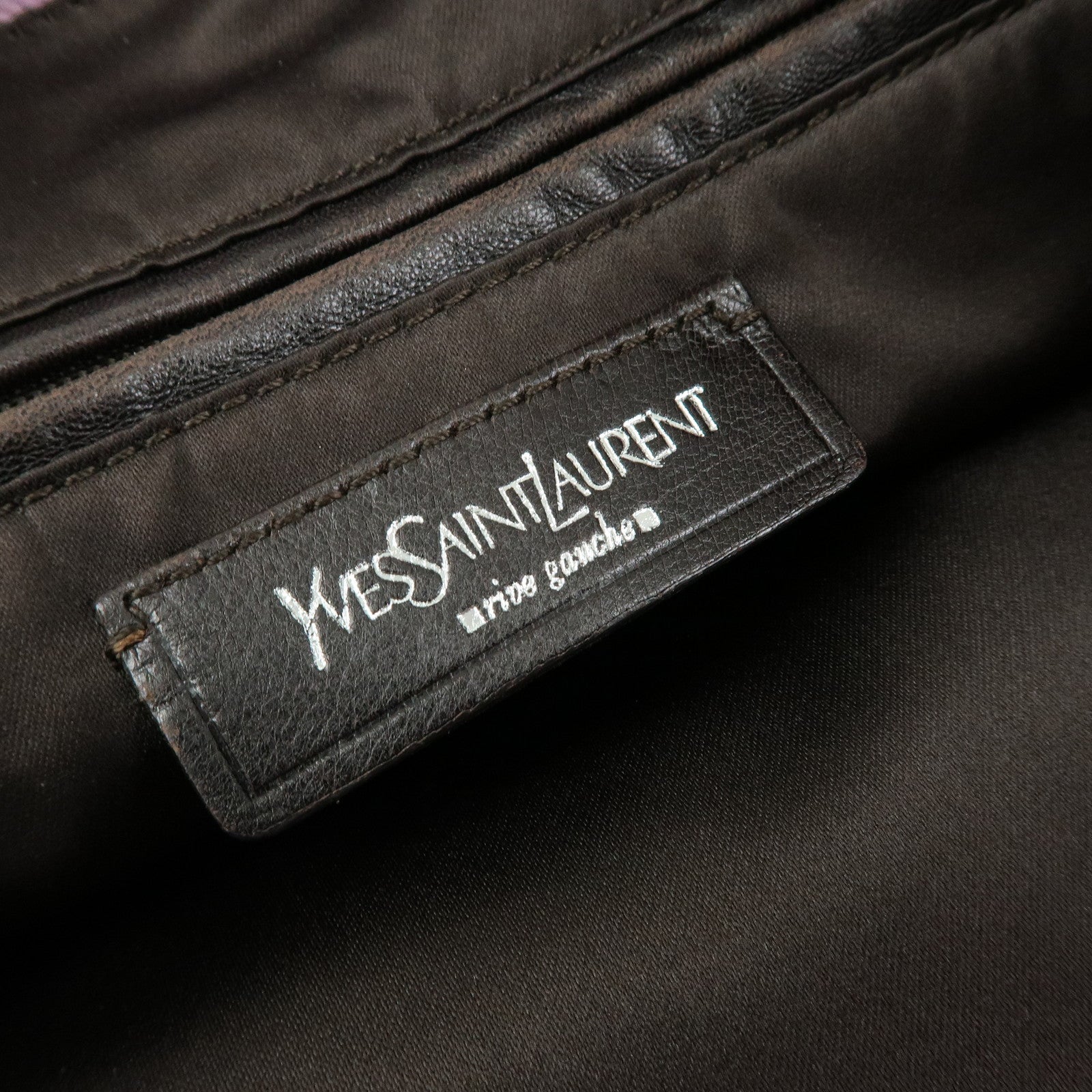 SAINT LAURENT PARIS Kahala Cassandra Canvas Tote Bag Purple 121631