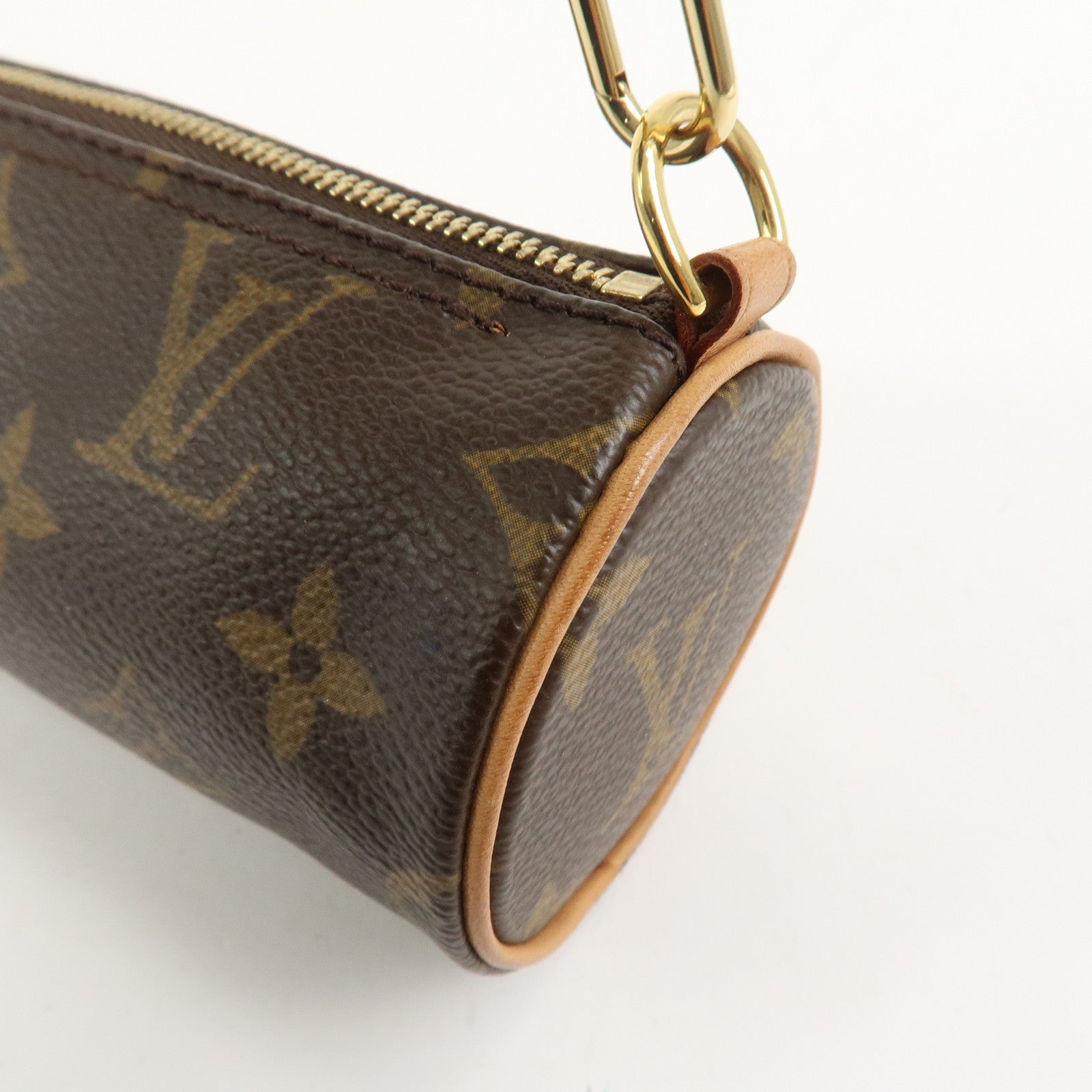 Louis Vuitton Monogram Mini Pouch for Papillon Bag Brown