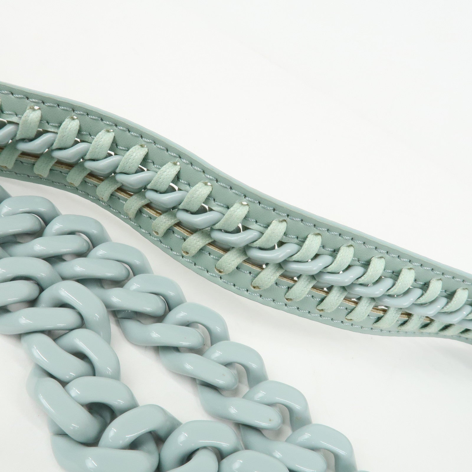 STELLA MCCARTNEY Polyester Falabella Bag Shoulder Bag Light Blue