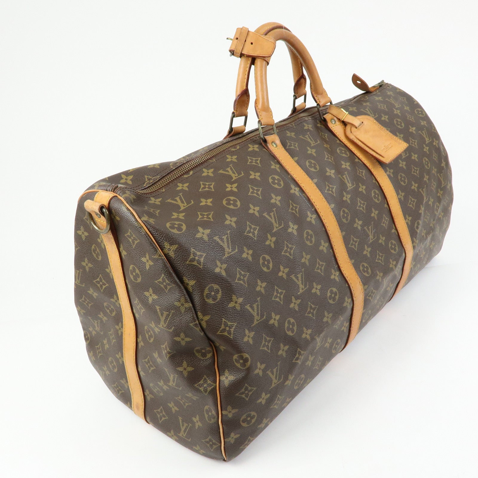 Louis Vuitton Monogram Keep All Bandouliere 60 Boston Bag M41412