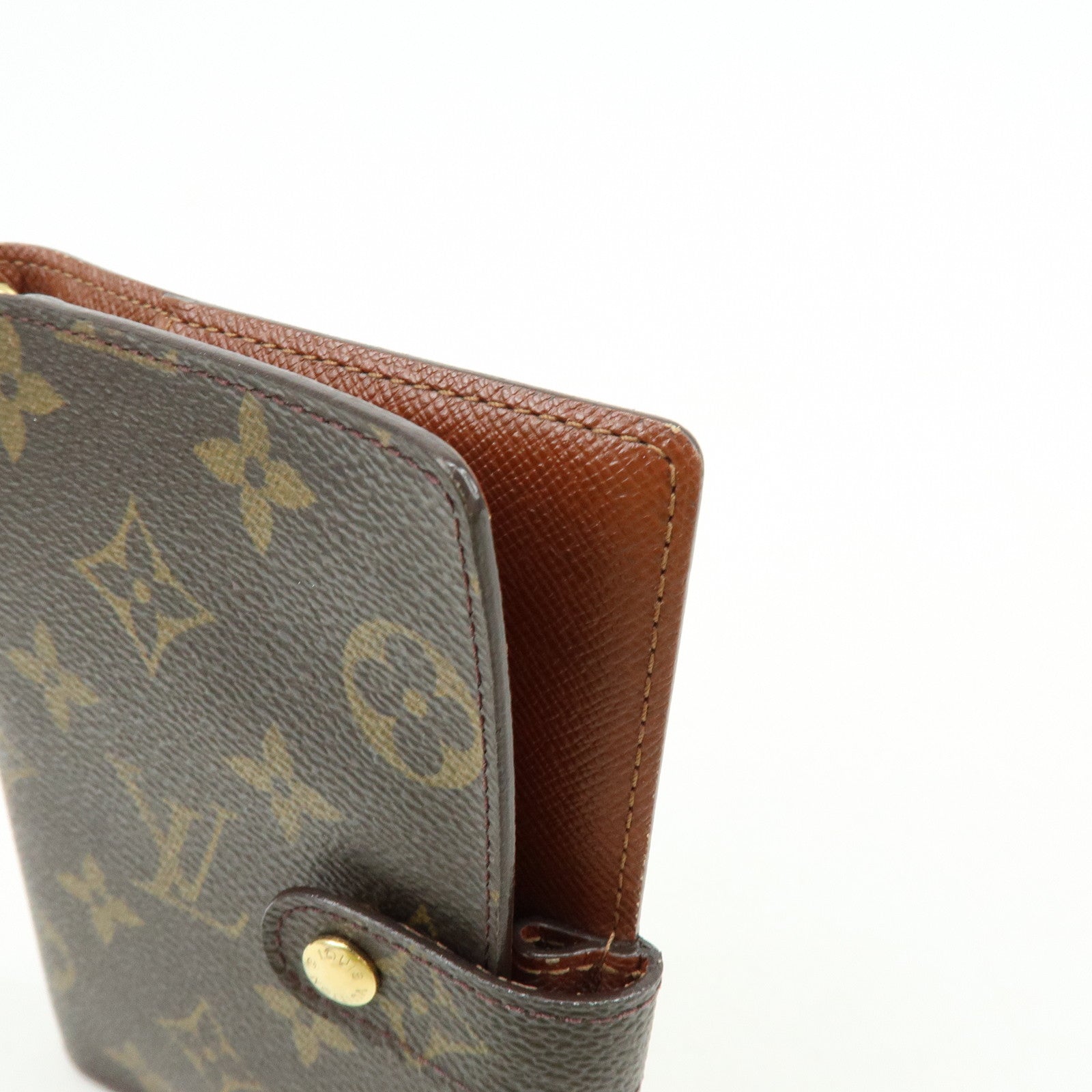 Louis Vuitton Monogram Agenda PM Planner Cover Brown R20005