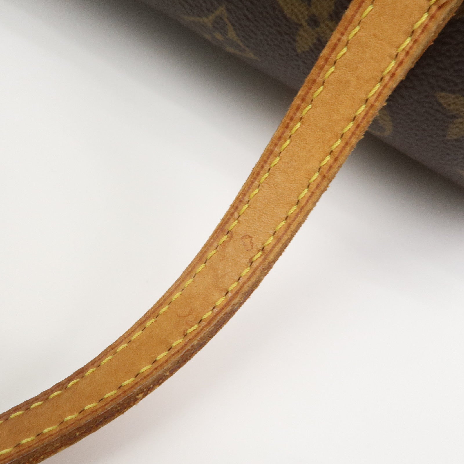 Louis Vuitton Monogram Papillon 30 Hand Bag Brown M51385