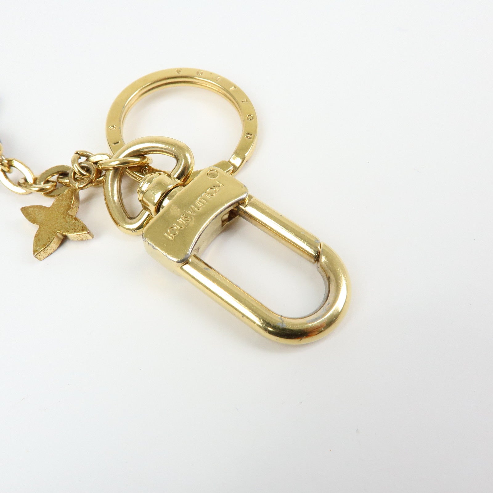 Louis Vuitton Porte Cles Blooming Flower BB Bag Charm Pink M63085