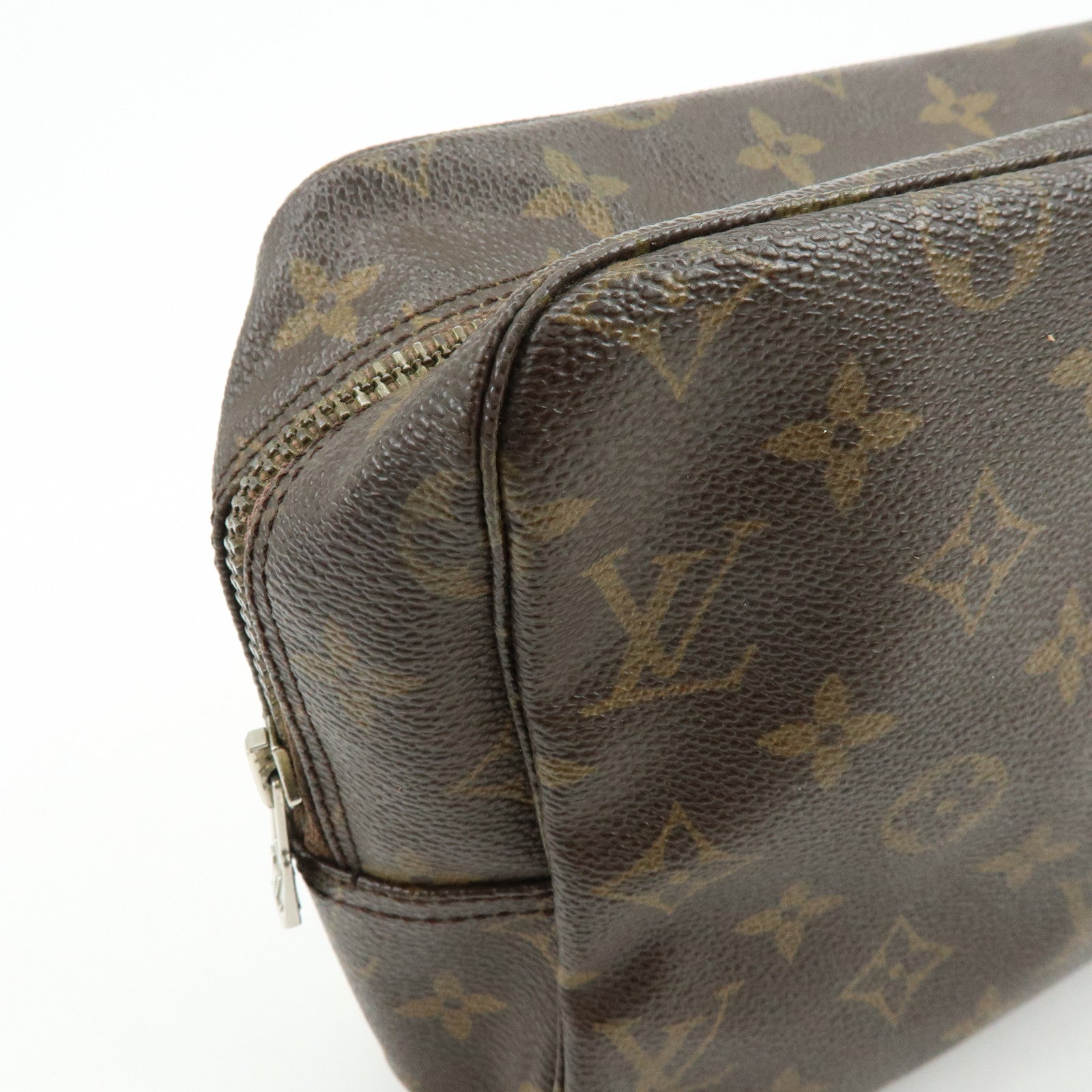Louis Vuitton Monogram Trousse Toilette 27 Pouch Brown M47522
