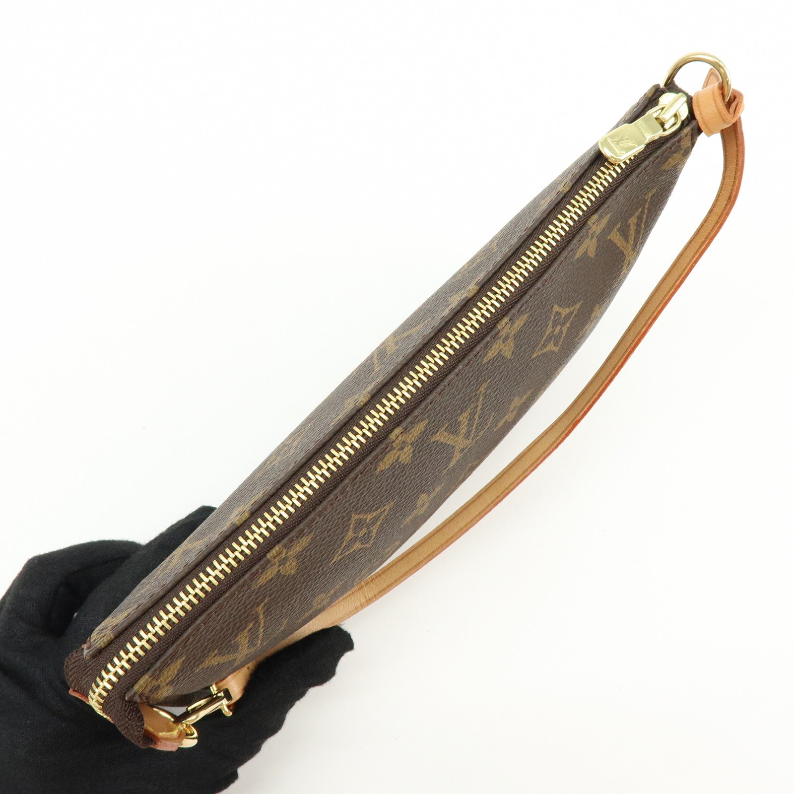 Louis Vuitton Monogram Pochette Accessoires Pouch Hand Bag M51980