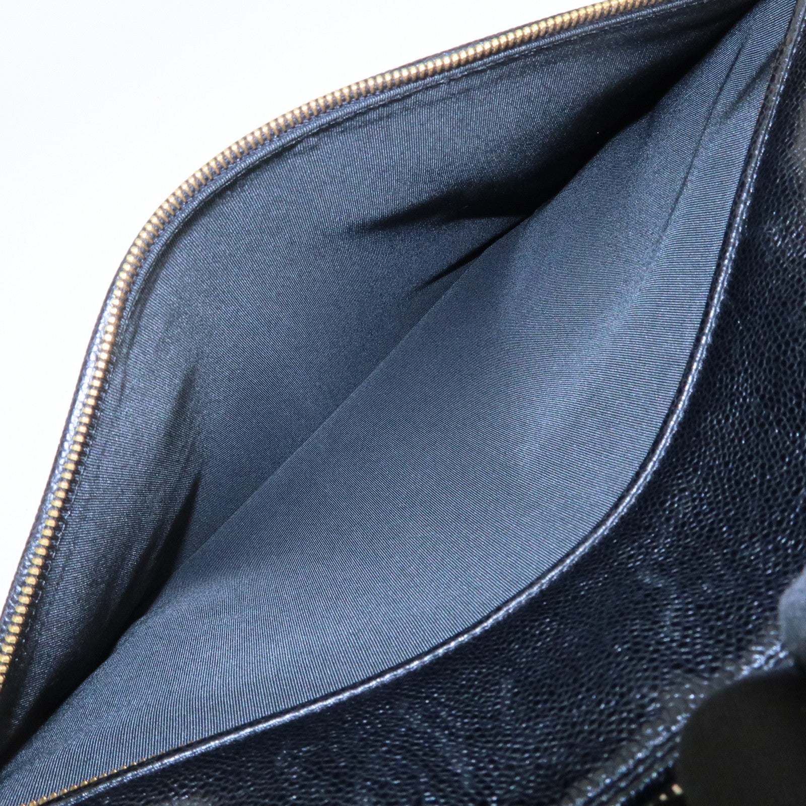 CHANEL COCO Mark Caviarskin Chain Shoulder Bag Black A10492