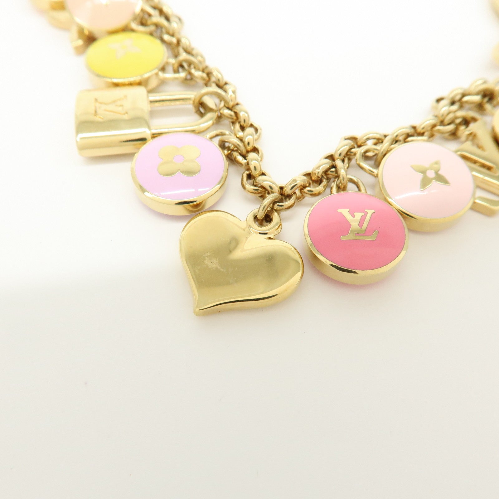 Louis Vuitton Porte Cles Chaine Pastilles Metal Key Chain M66172