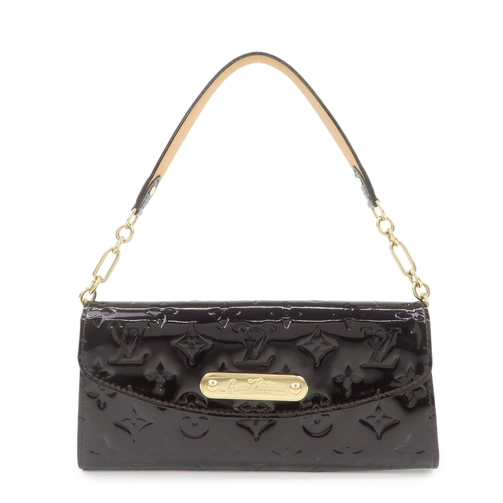 Louis Vuitton Monogram Vernis Sunset Boulevard Hand Bag M93542