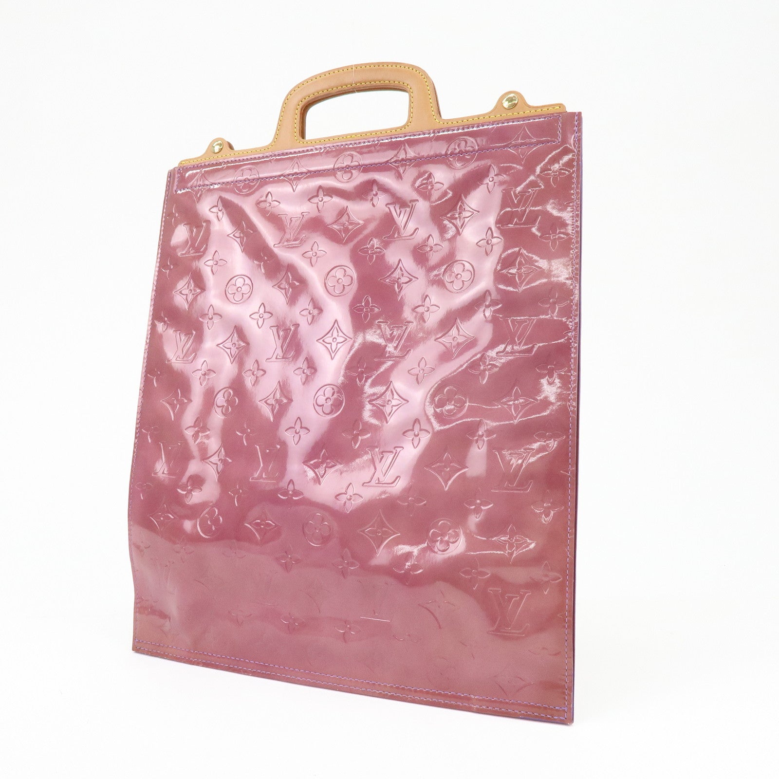 Louis Vuitton Monogram Vernis Stanton Tote Bag Violet M91079
