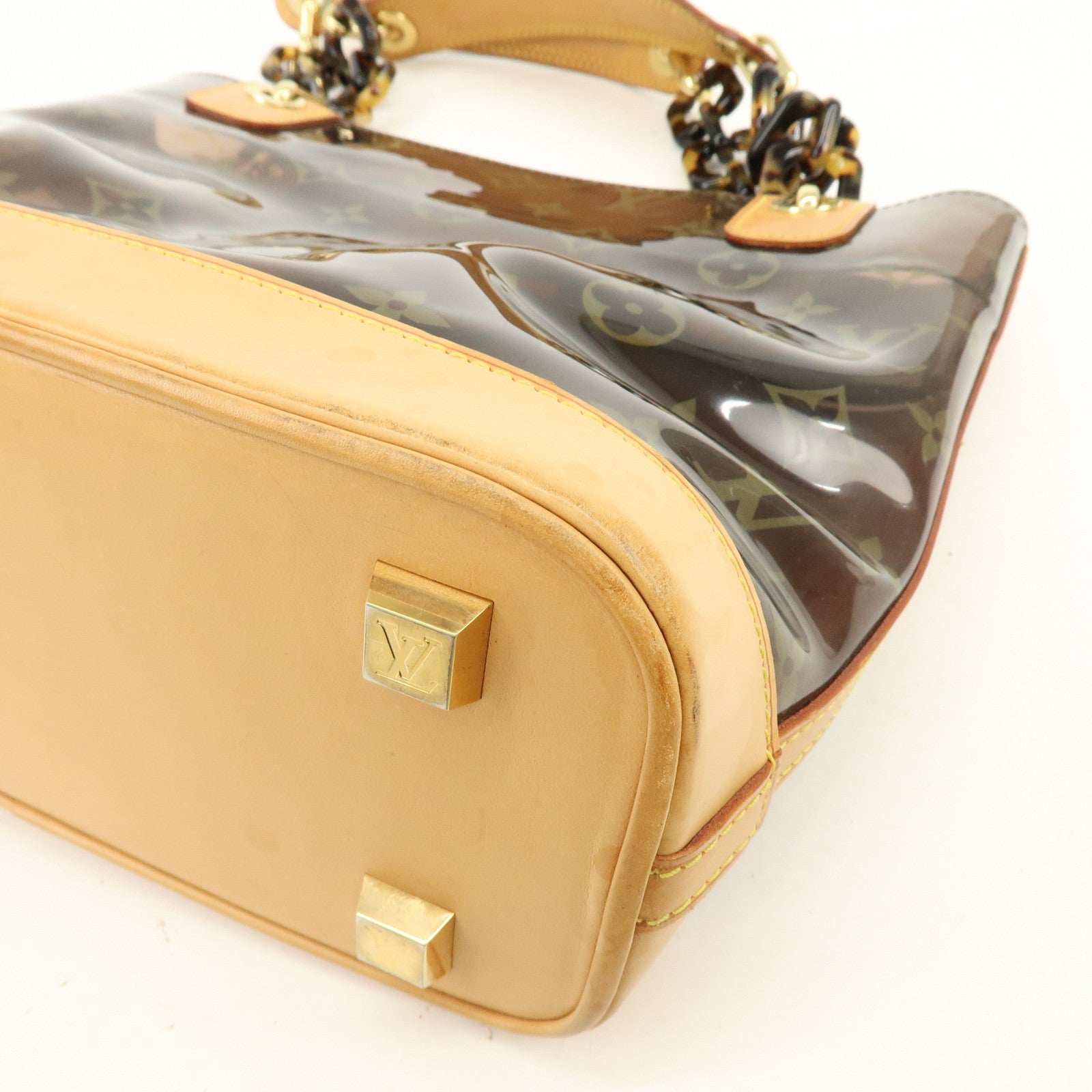 Louis Vuitton Monogram Cabas Ambre PM Tote Bag Clear Brown M92502