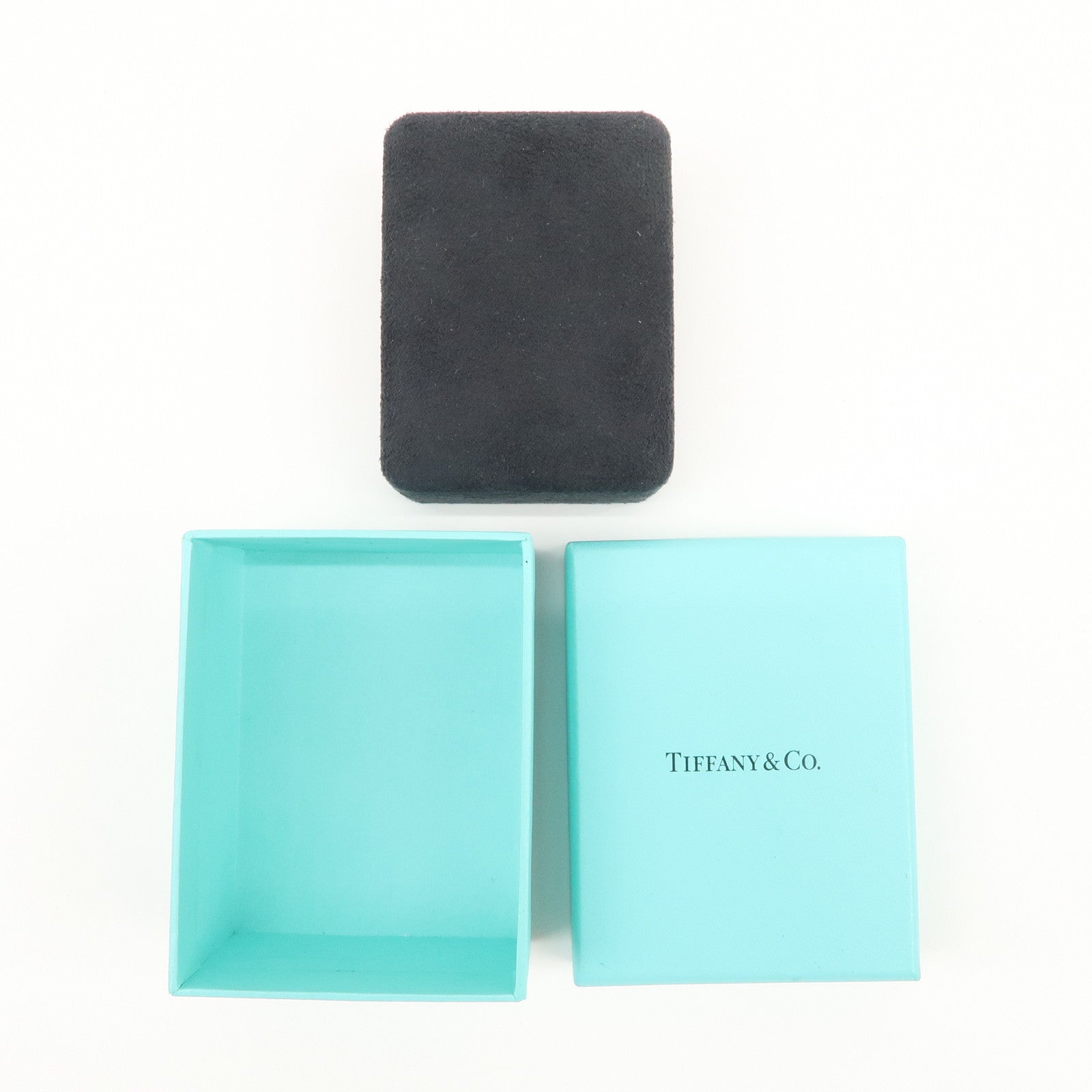 Tiffany & Co Set of 2 Jewelry Boxes for Necklace Tiffany Blue
