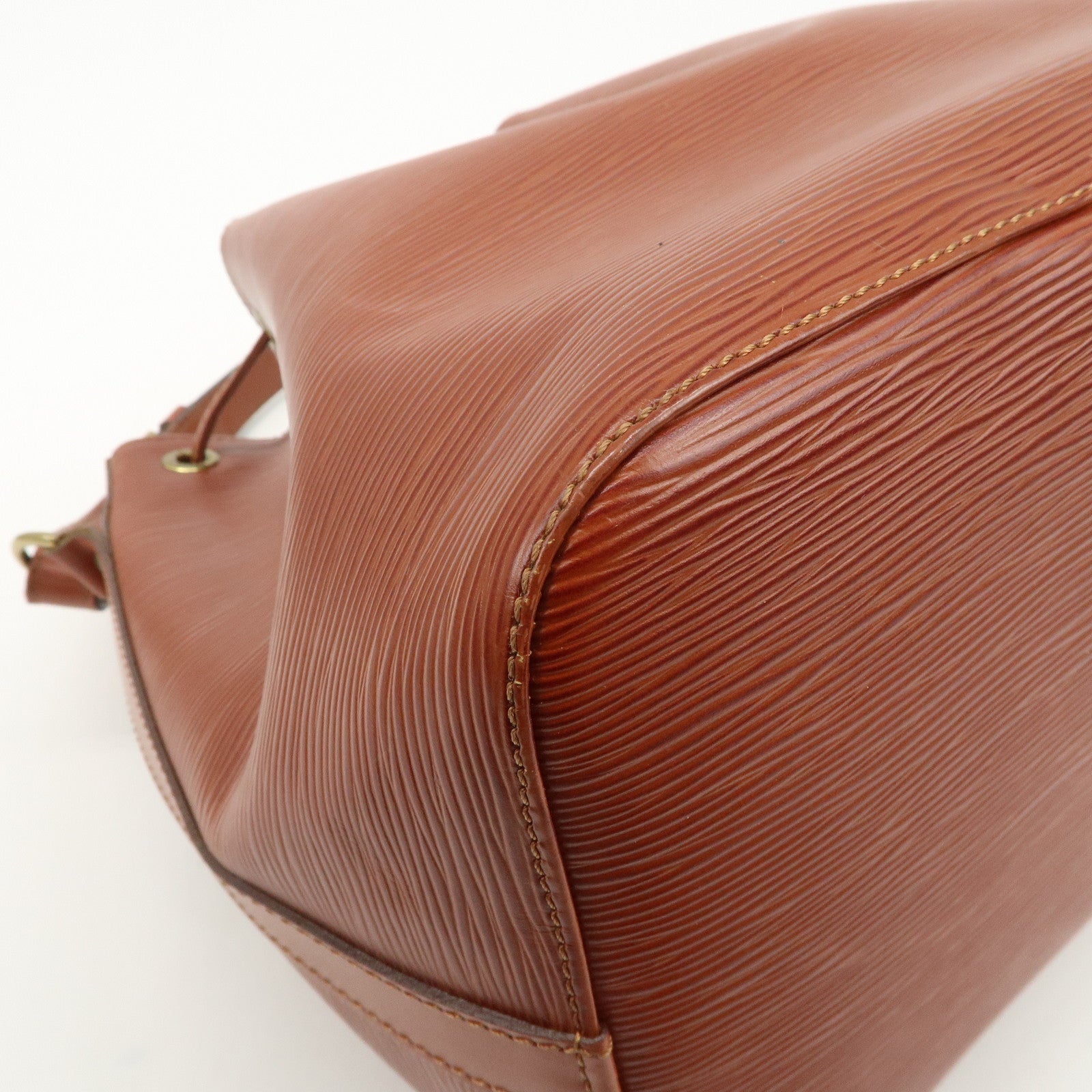 Louis Vuitton Epi Petit Noe Shoulder Bag Kenya Brown M44103