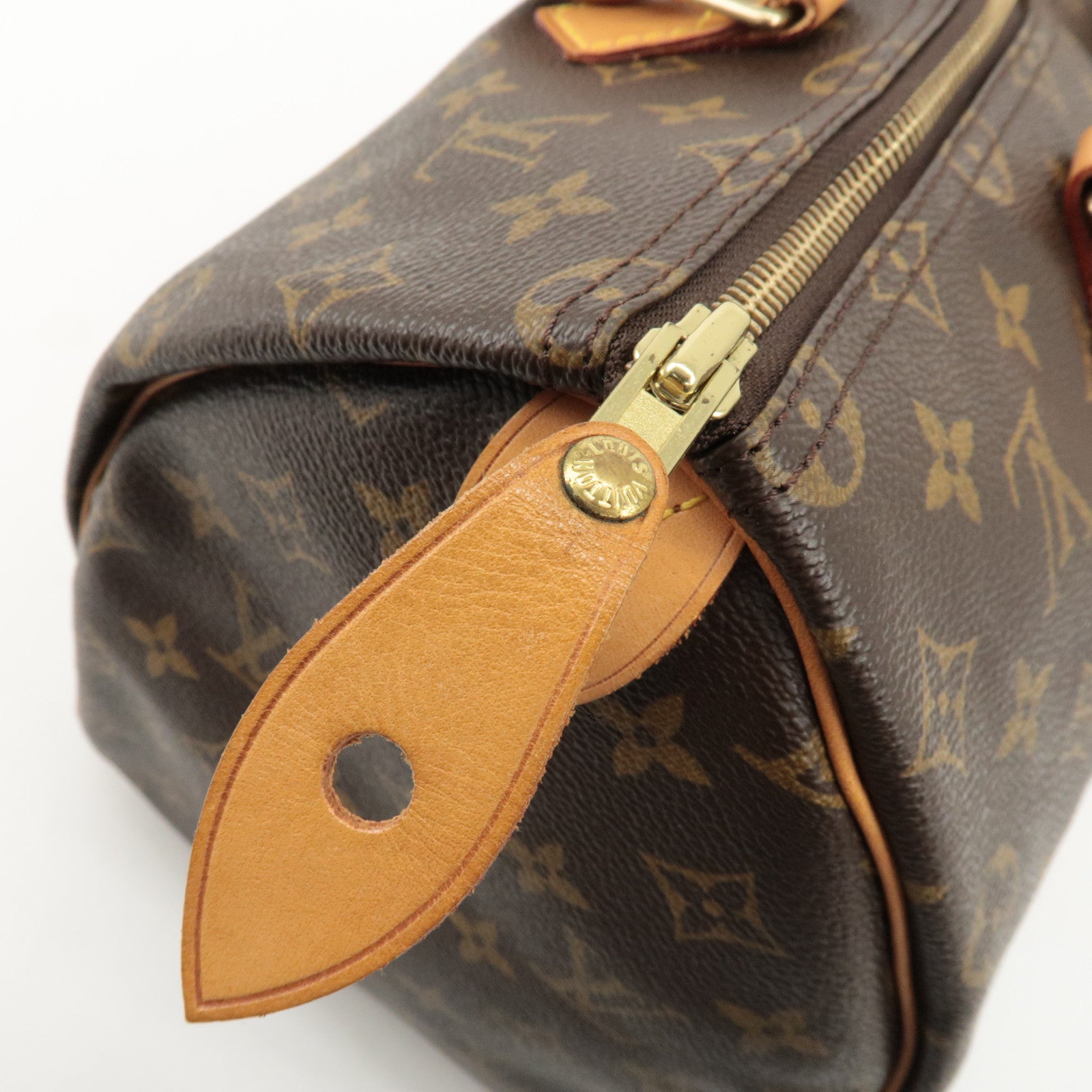Louis Vuitton Monogram Speedy 35 Boston Bag Hand Bag M41524 Used