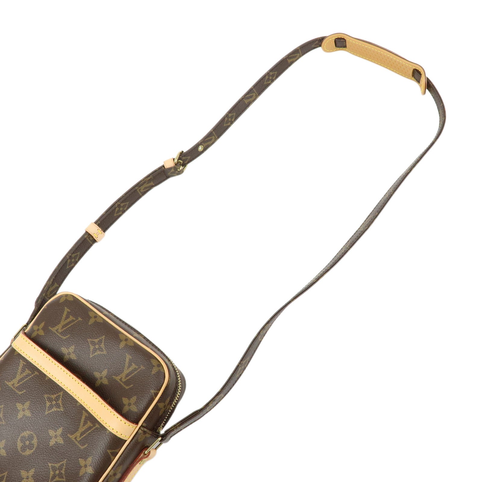 Louis Vuitton Monogram Danube Shoulder Bag Crossbody Bag M45266