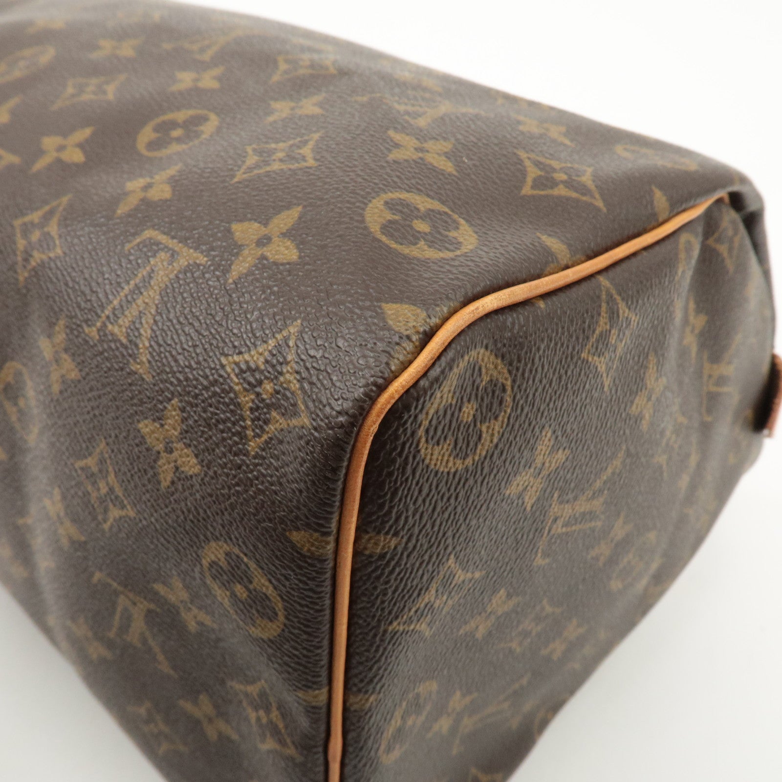 Louis Vuitton Monogram Speedy 35 Boston Bag Hand Bag M41524 Used