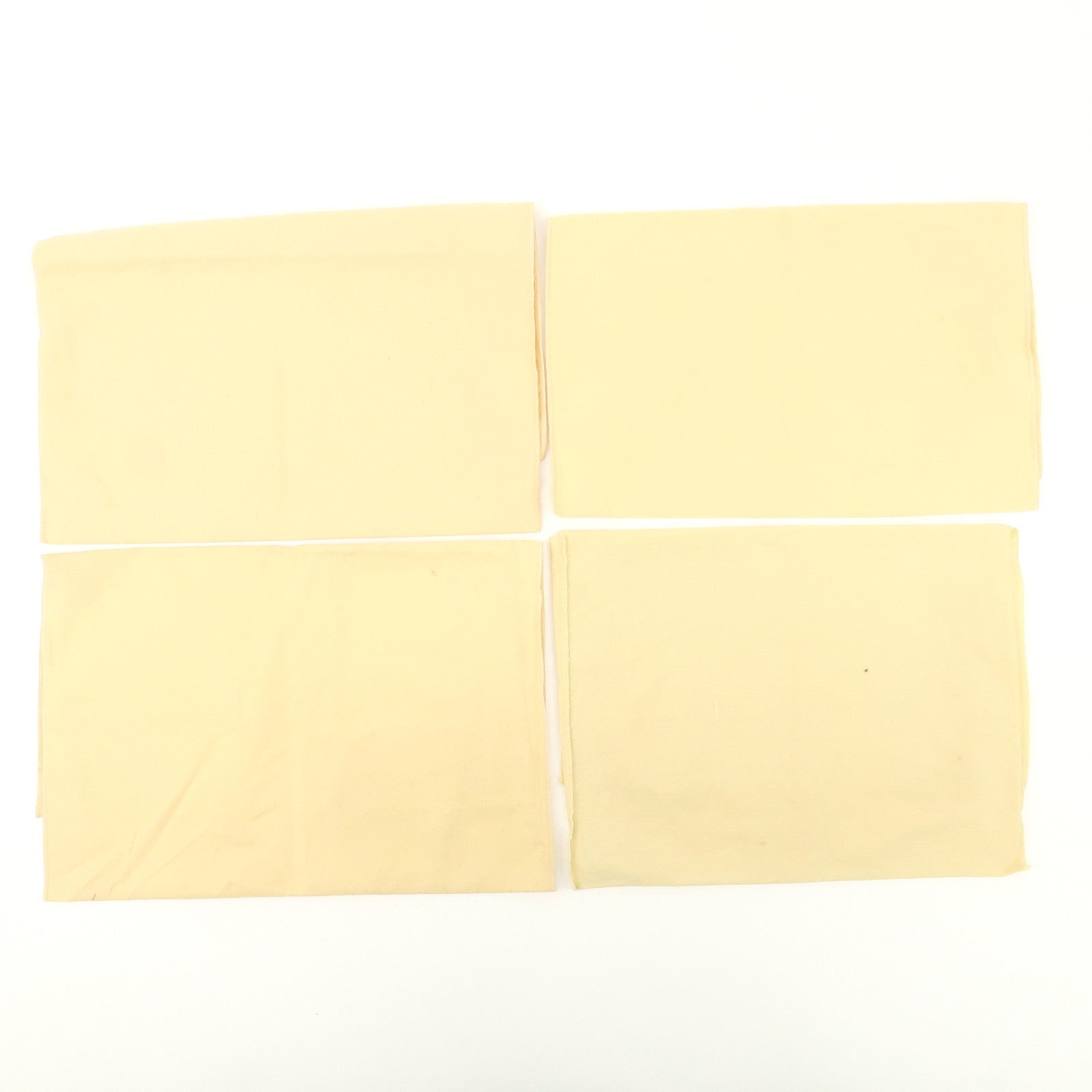 Louis Vuitton Set Of 13 Dust Bag Storage Bag Flap Style Beige Used