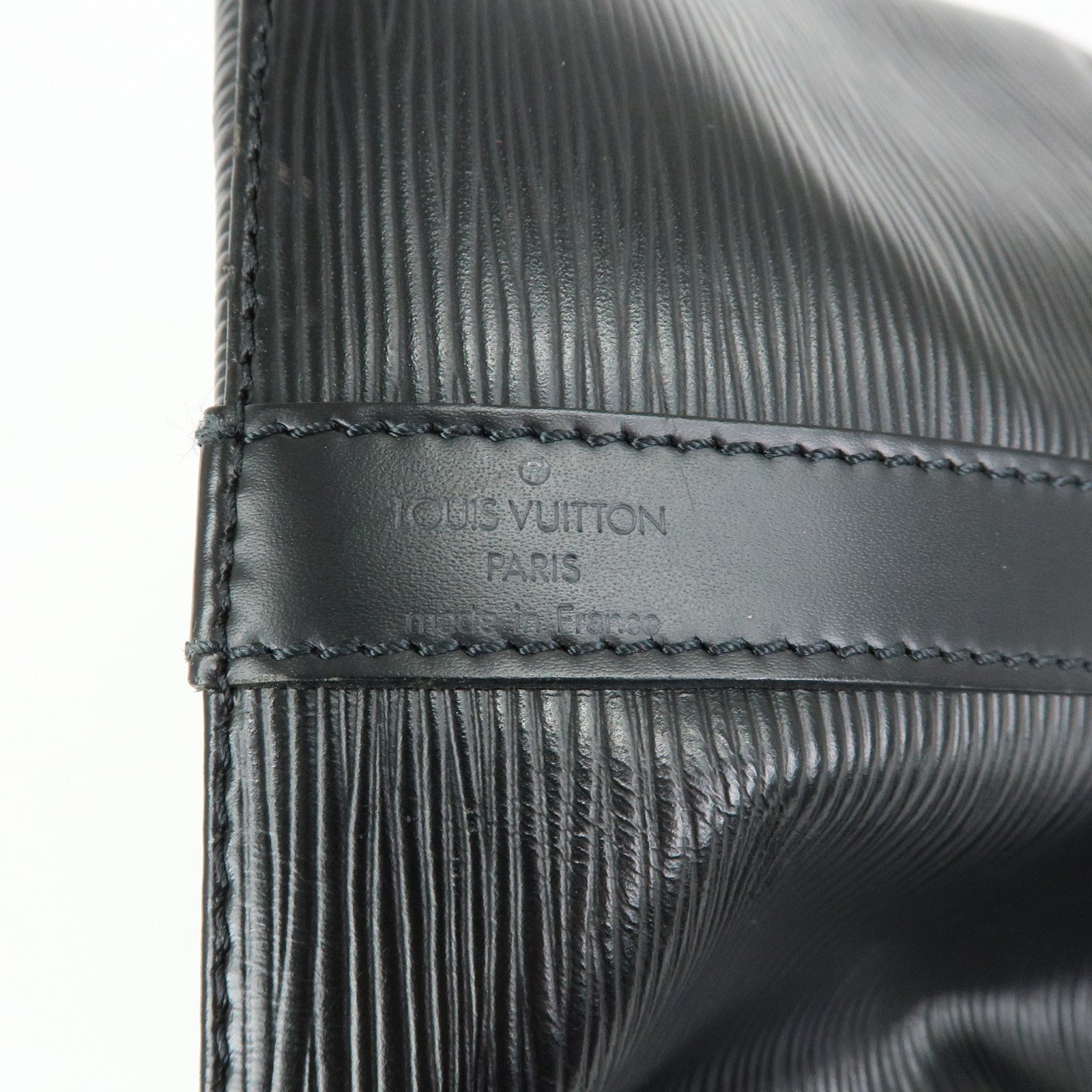 Louis Vuitton Epi Petit Noe Shoulder Bag Noir Black M59012