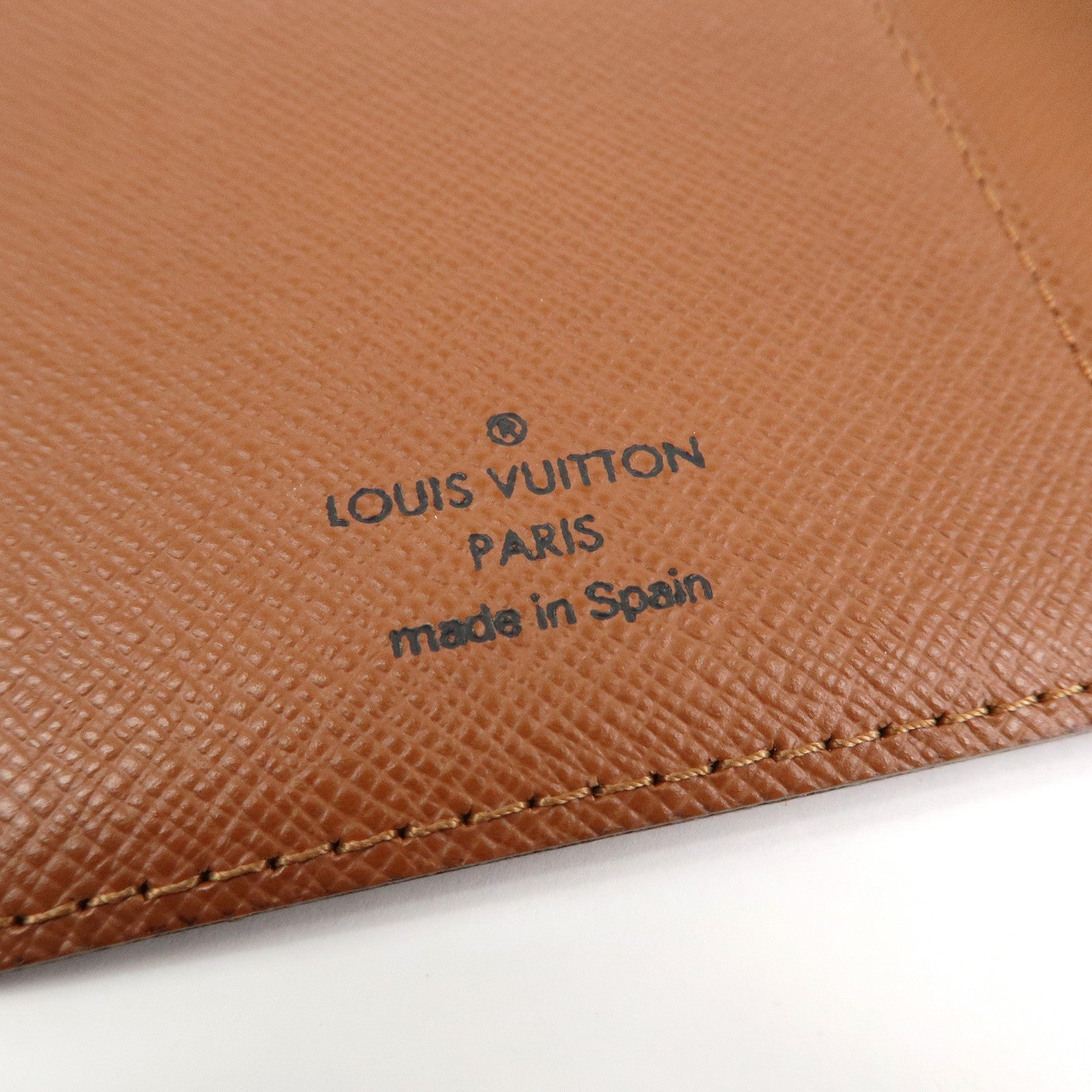 Louis Vuitton Monogram Agenda Posh Pocket Planner Cover R20503