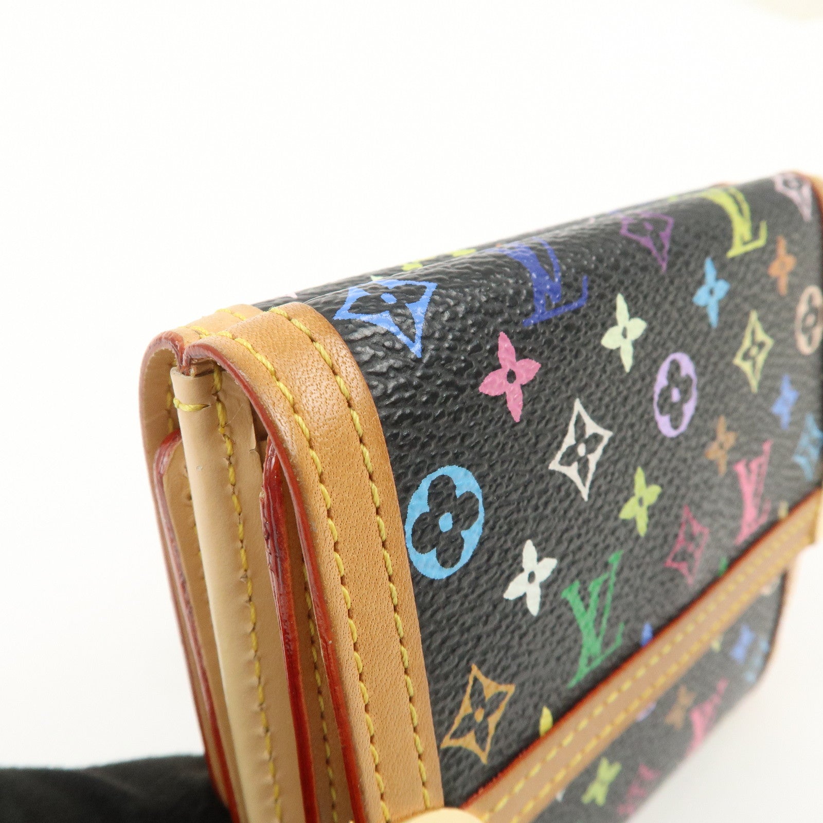 Louis Vuitton Monogram Porte Monnaie Billets Carte Credit M92984 Used