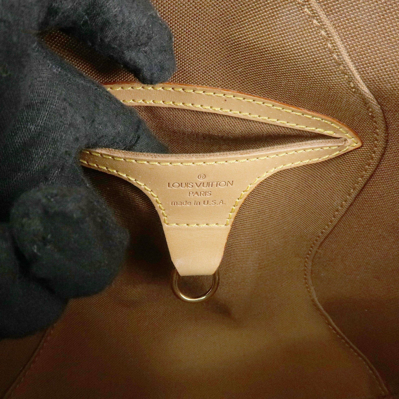 Louis Vuitton Monogram Ellipse PM Hand Bag Brown M51127