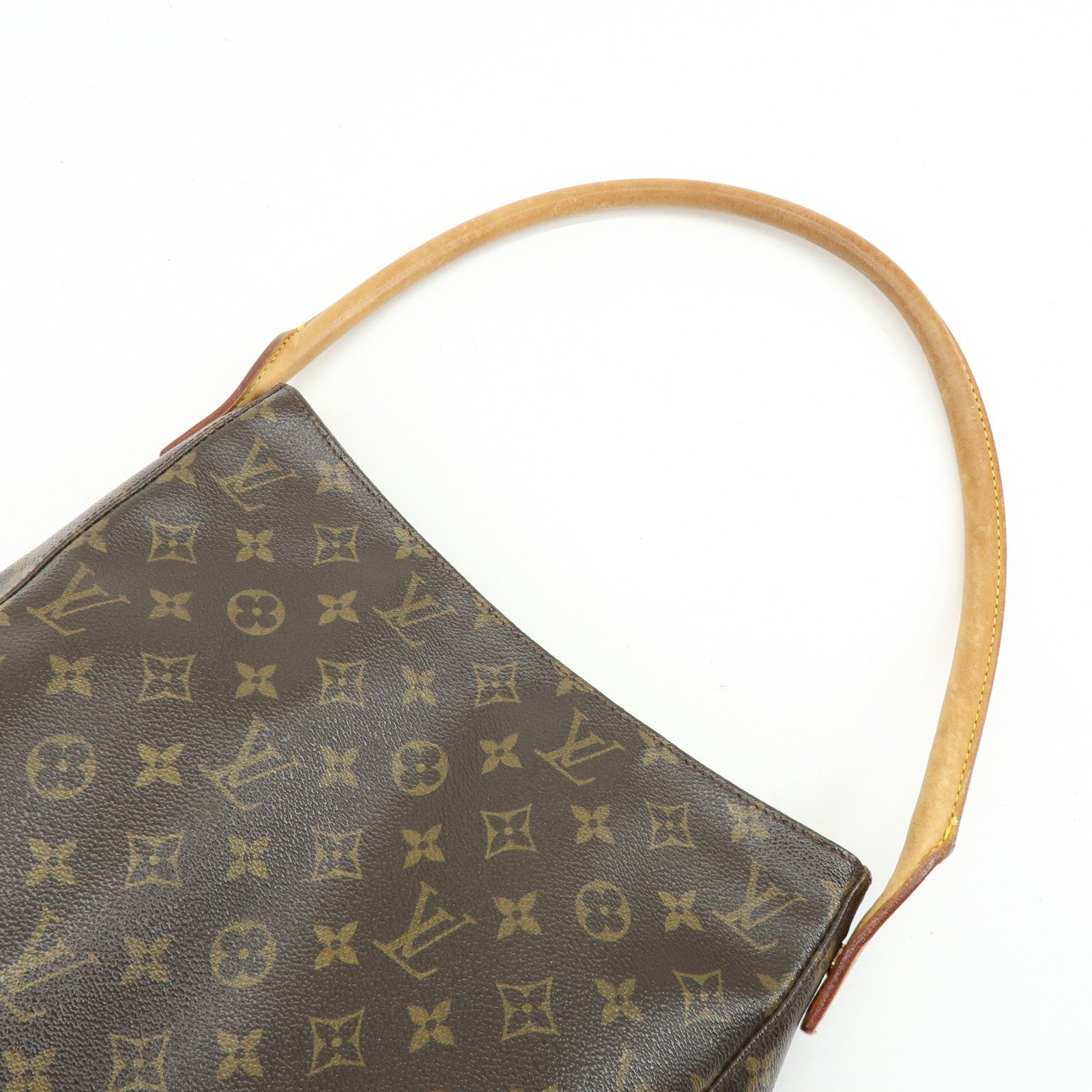 Louis Vuitton Monogram Looping GM Shoulder Bag Brown M51145