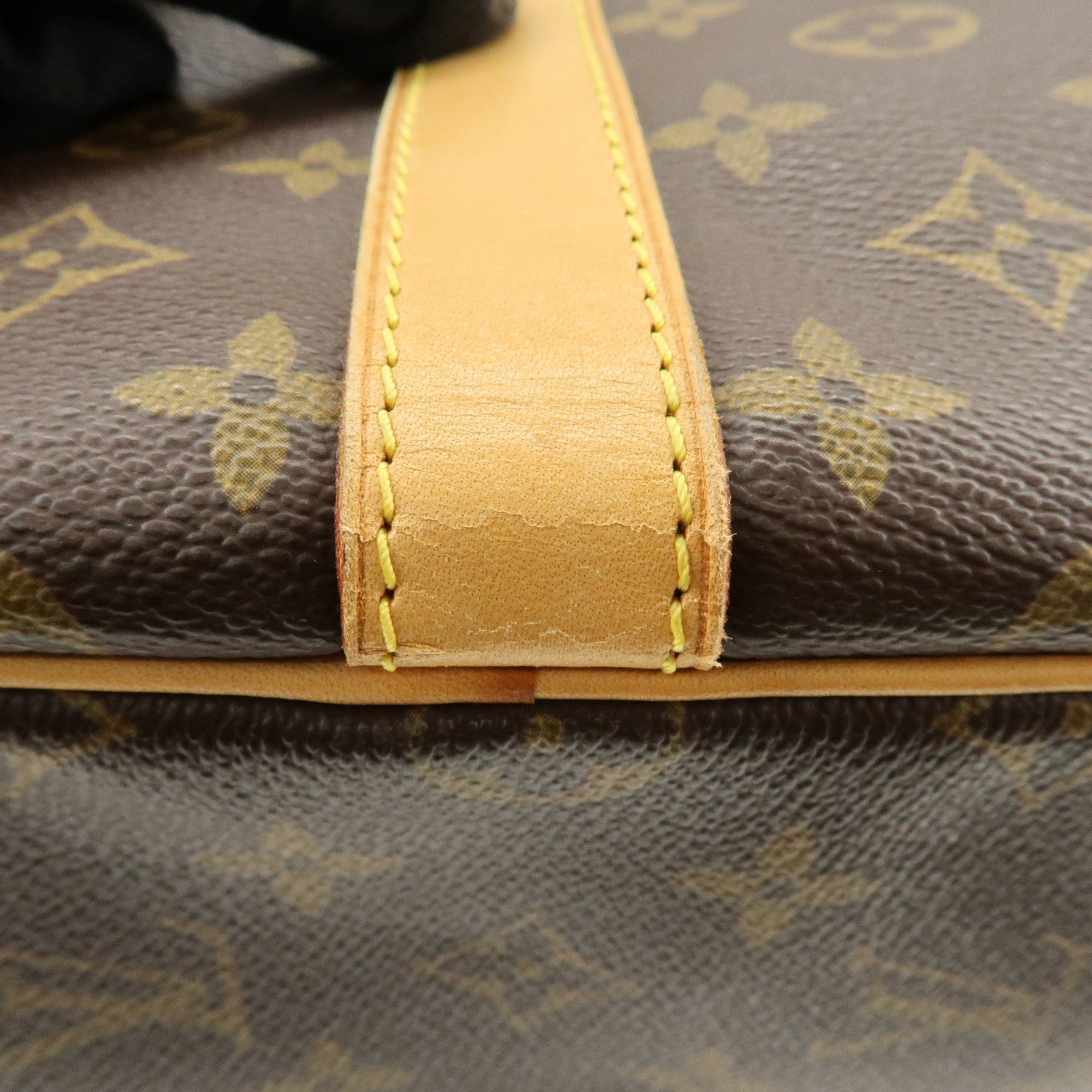Louis Vuitton Monogram Keep All Bandouliere 55 Boston Bag M41414