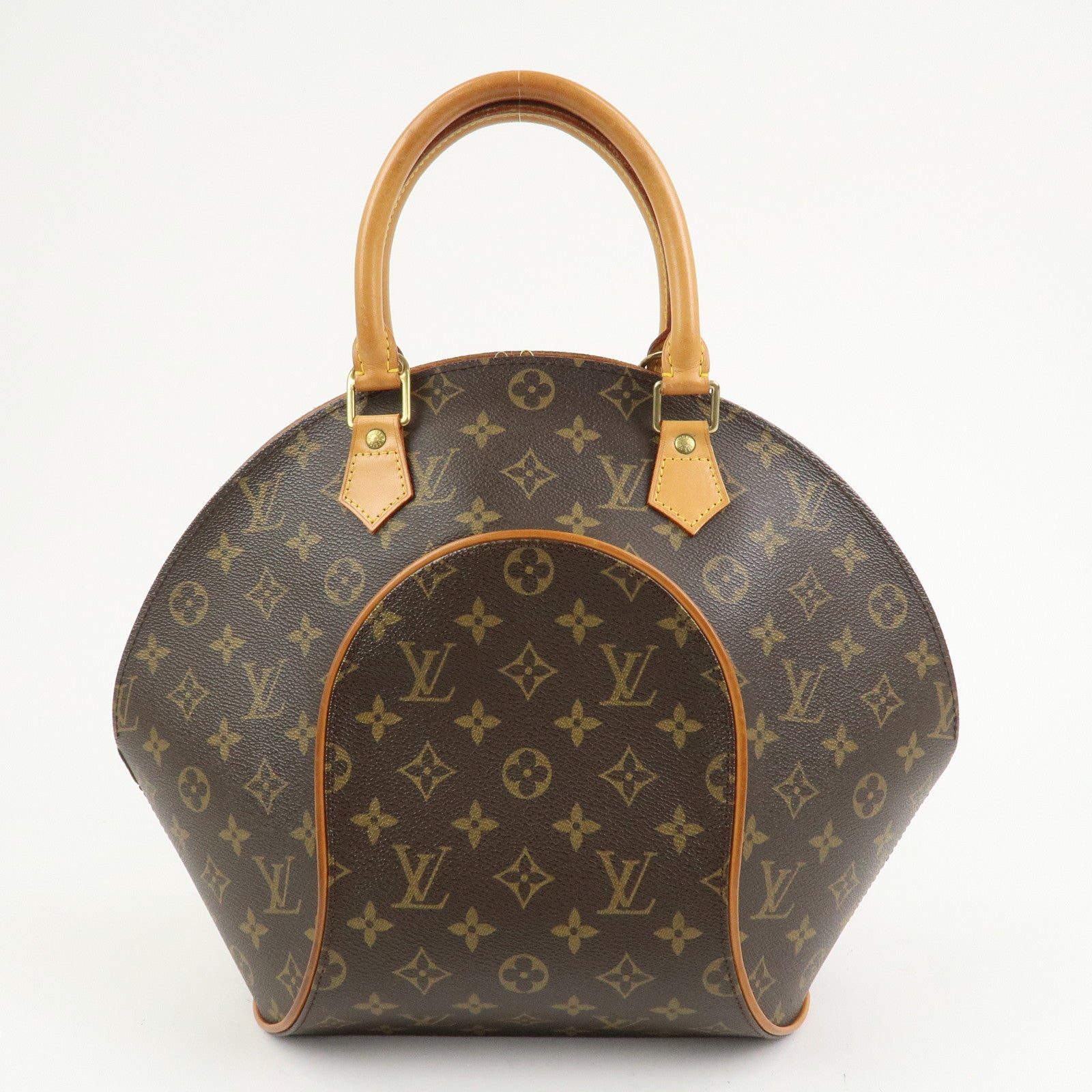 Louis Vuitton Monogram Ellipse MM Hand Bag Brown M51126
