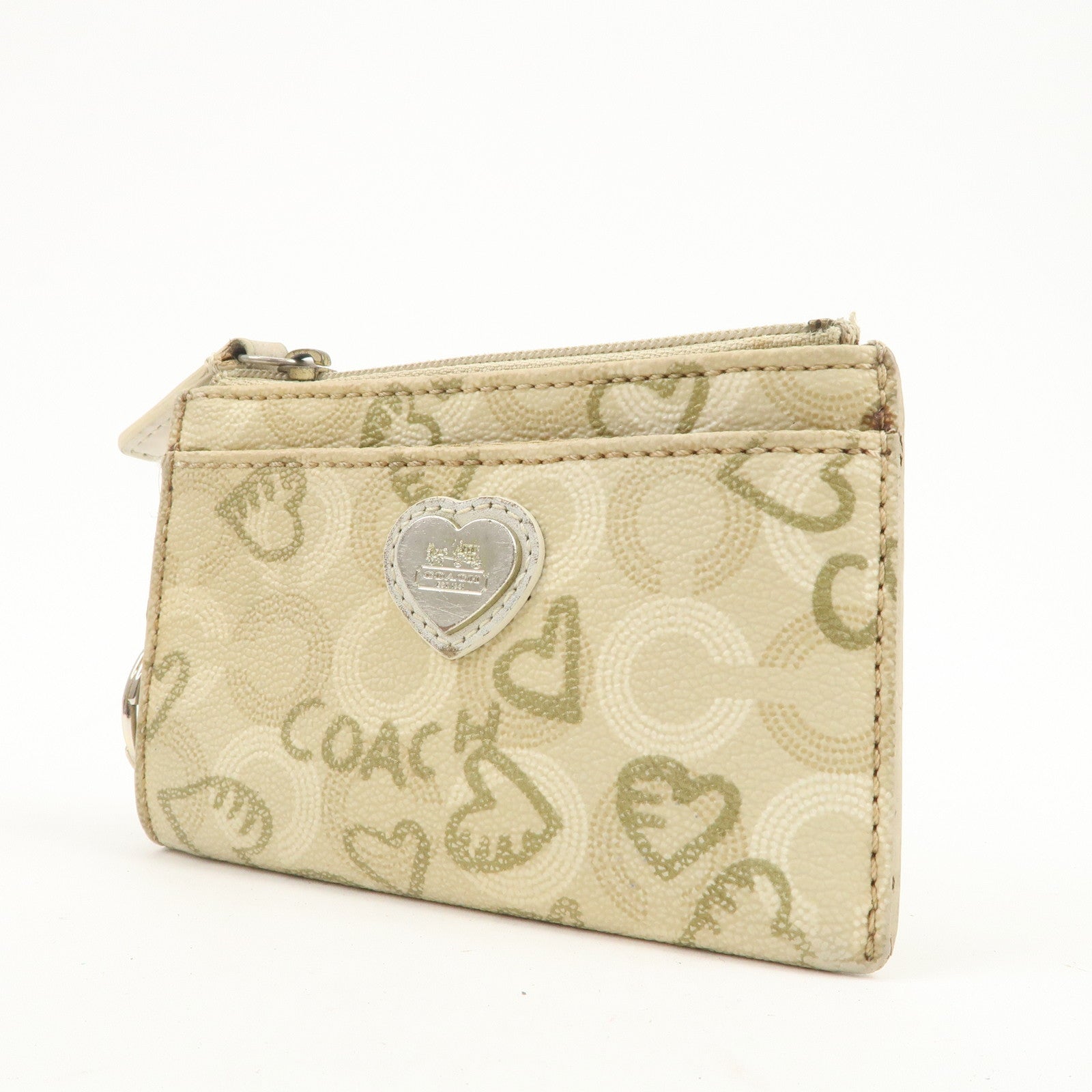 COACH Set Of 4 Card Case Coin Case Key Case Black Red Brown