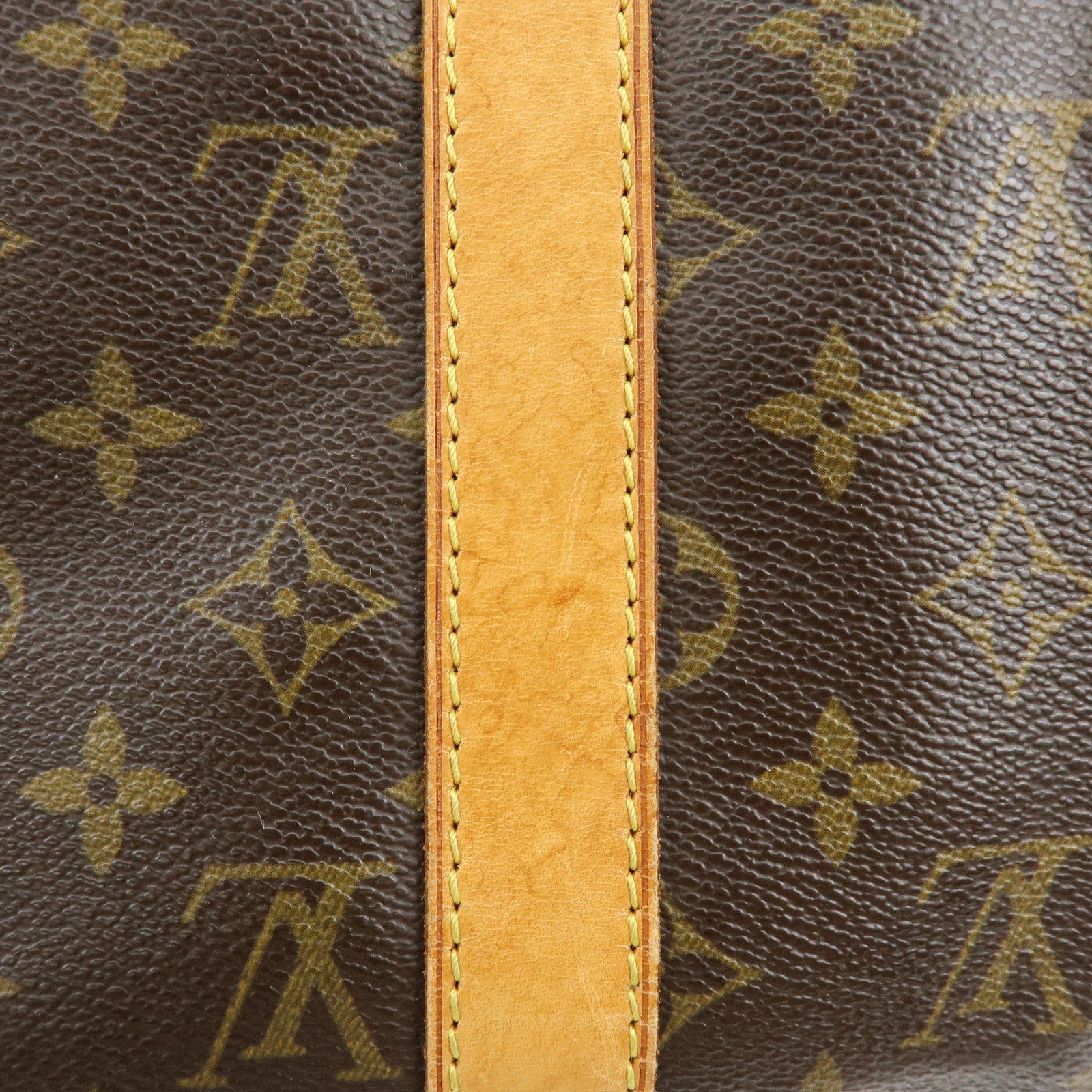 Louis Vuitton Monogram Keep All Bandouliere 50 Boston Bag M41416