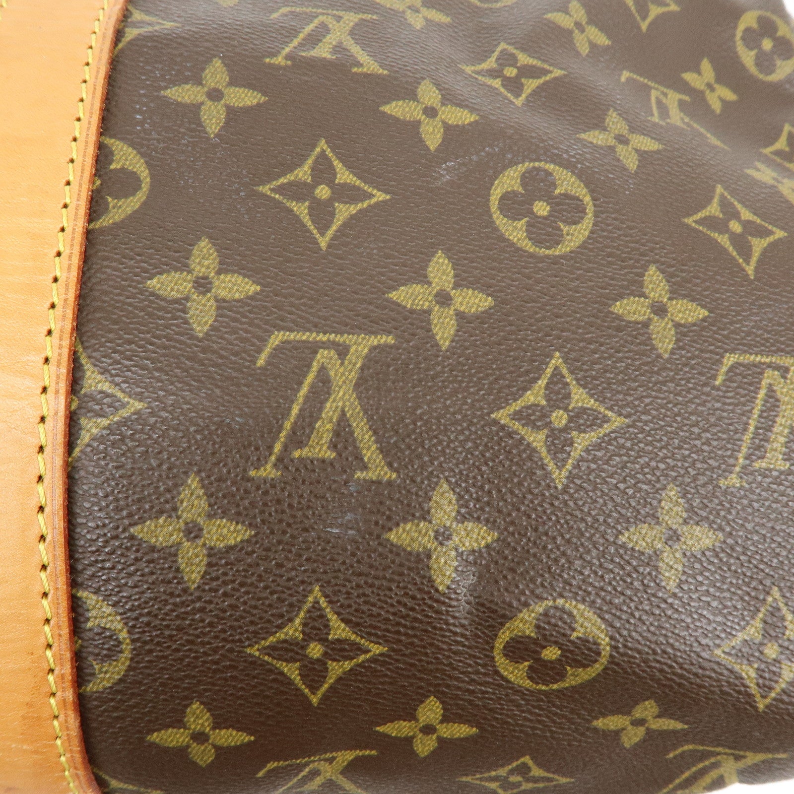 Louis Vuitton Monogram Keep All Bandouliere 50 Boston Bag M41416