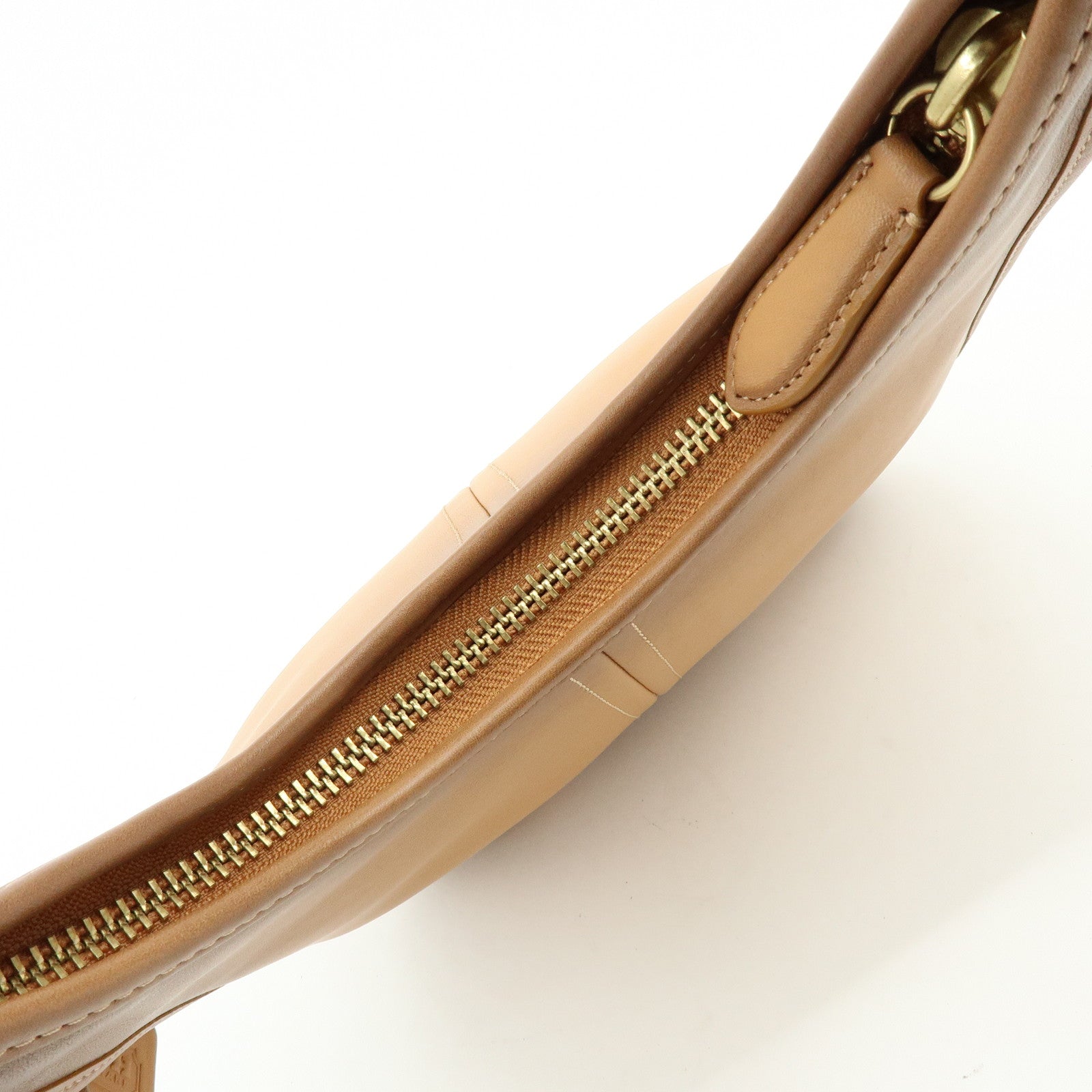 COACH Ergo Leather Shoulder Bag Hand Bag Brown Gradation