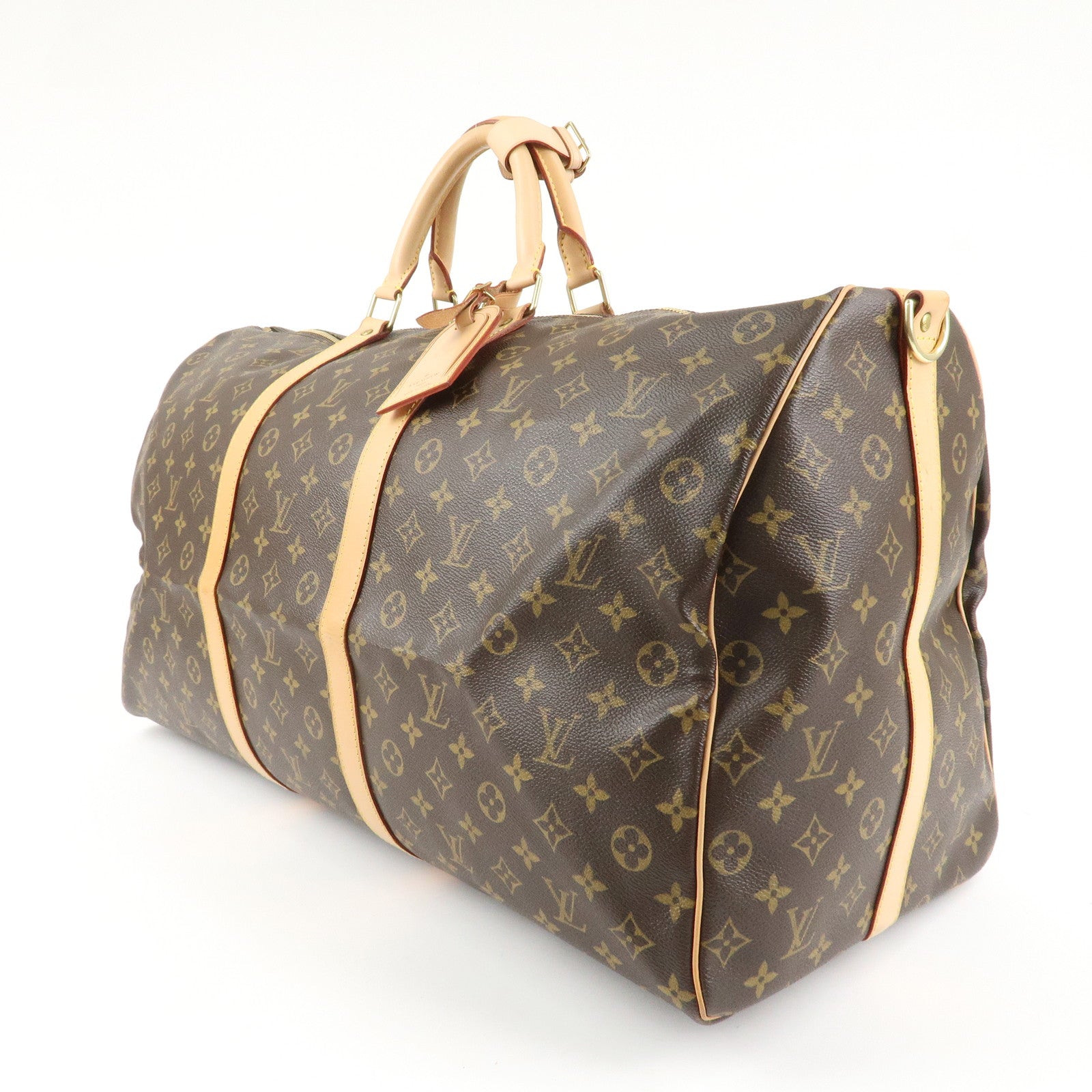Louis Vuitton Monogram Keep All Bandouliere 60 Boston Bag M41412 Used