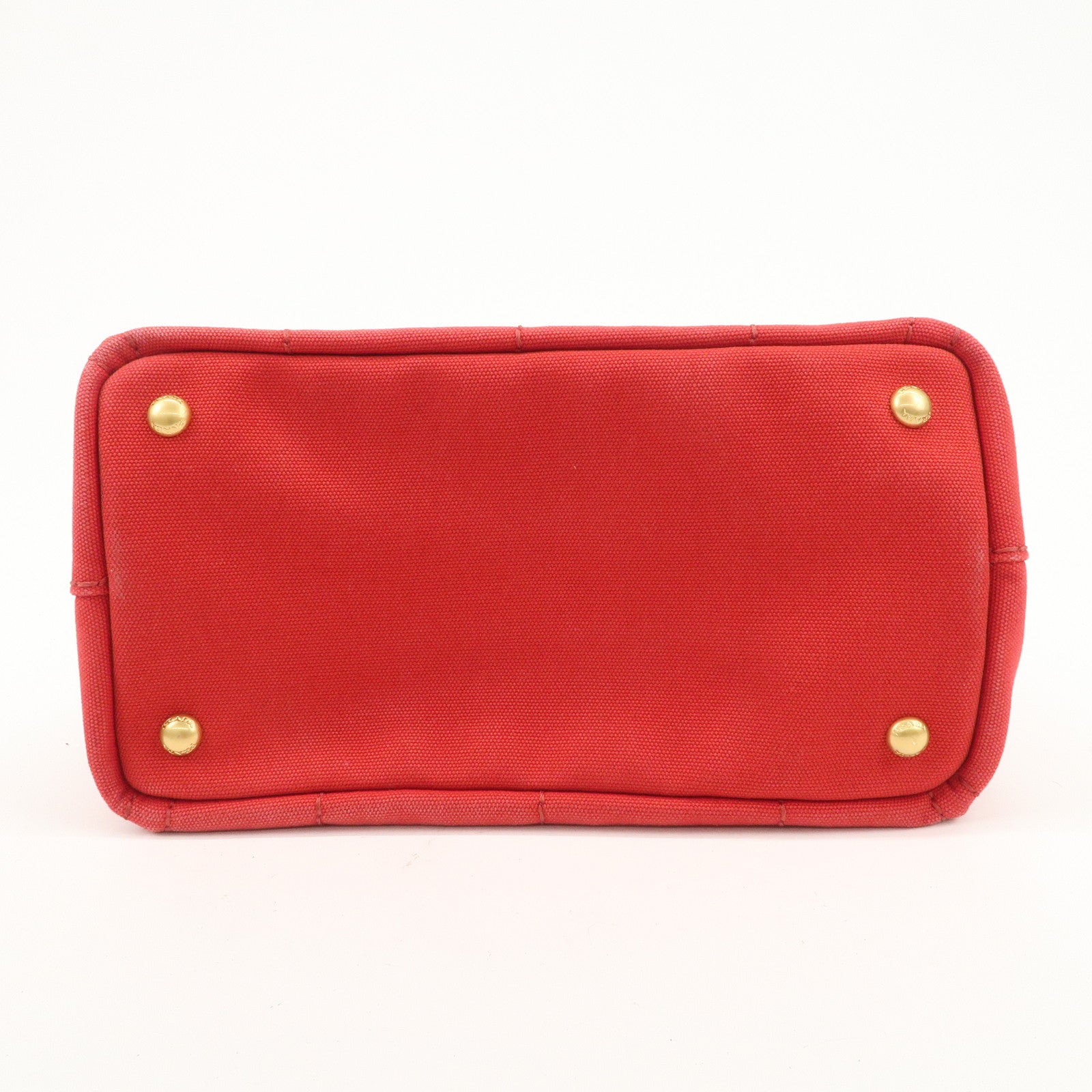 PRADA Logo Canapa Canvas Mini 2Way Bag Hand Shoulder Bag B2349G