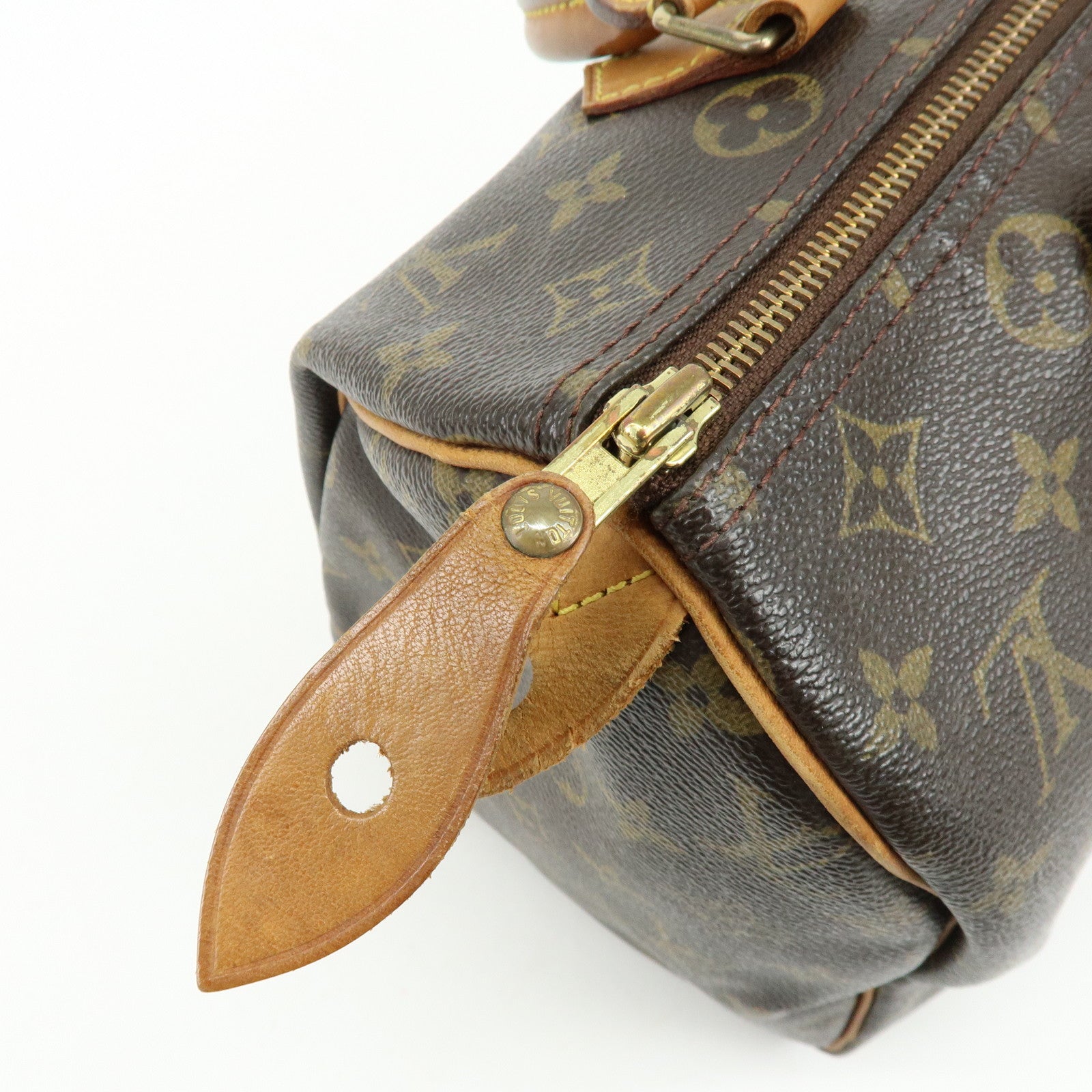 Louis Vuitton Monogram Speedy 30 Boston Bag Hand Bag Brown M41526