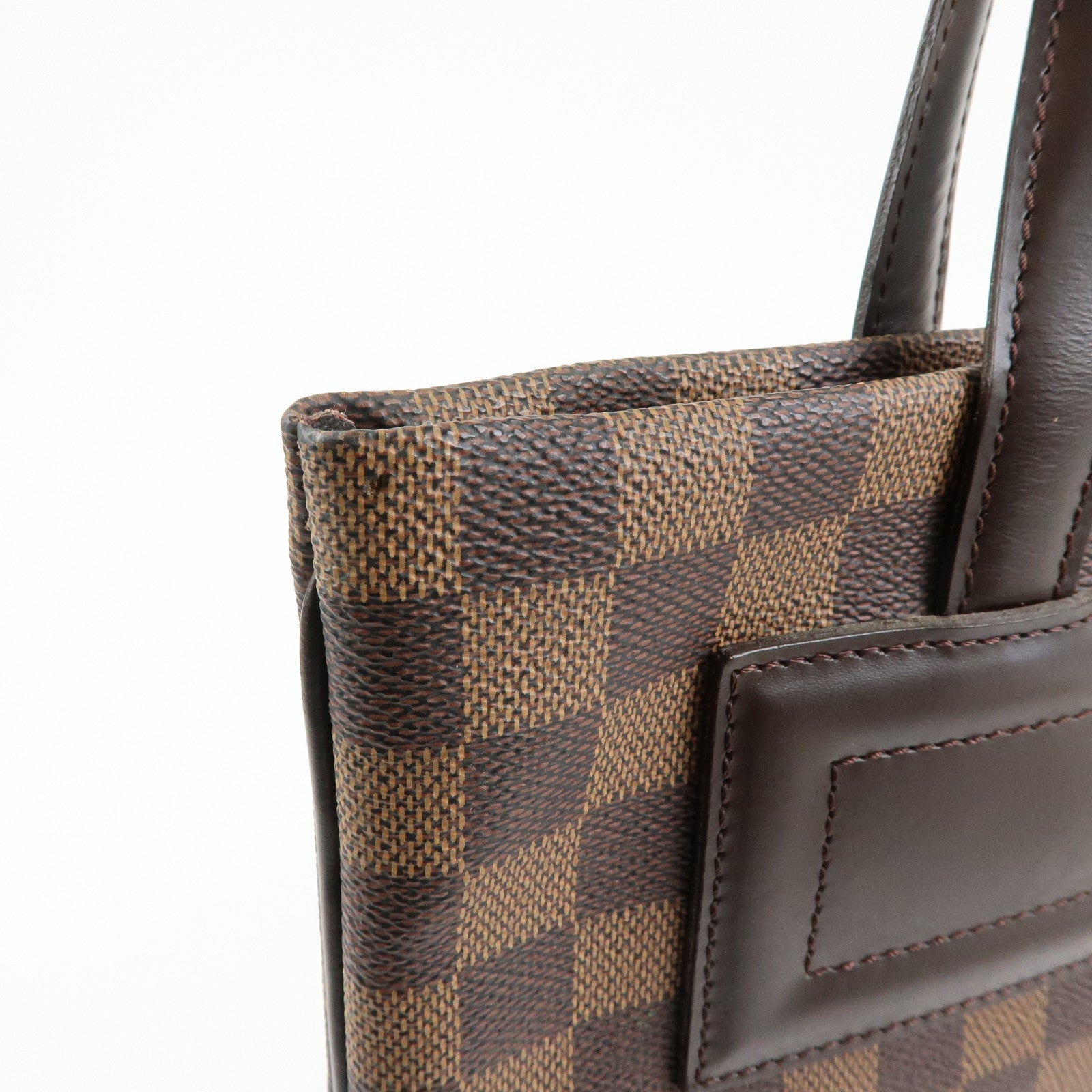 Louis Vuitton Damier Canvas Clifton Tote Shoulder Bag Ebene N51149