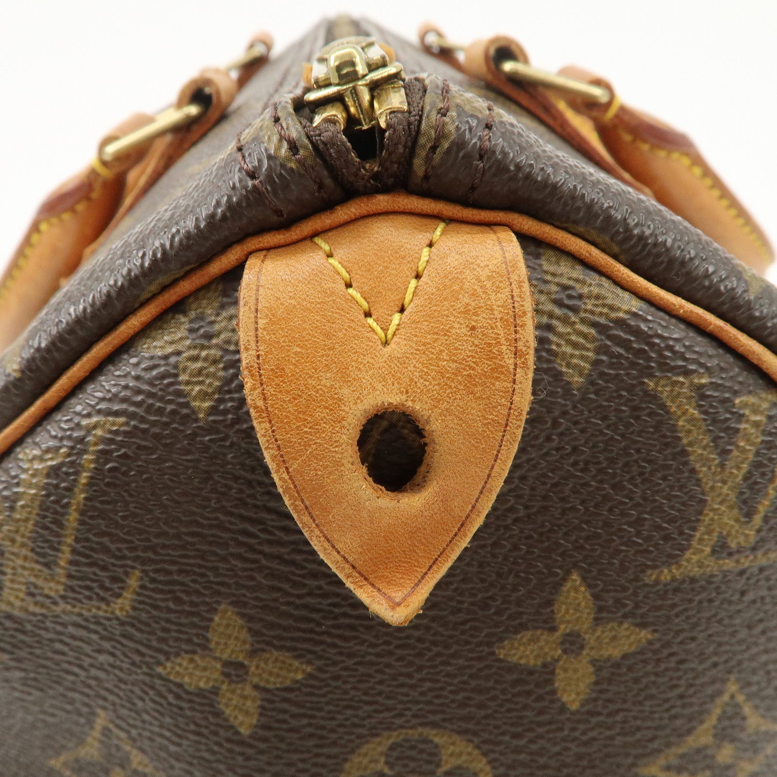 Louis Vuitton Monogram Speedy 30 Boston Bag Hand Bag M41526 Used