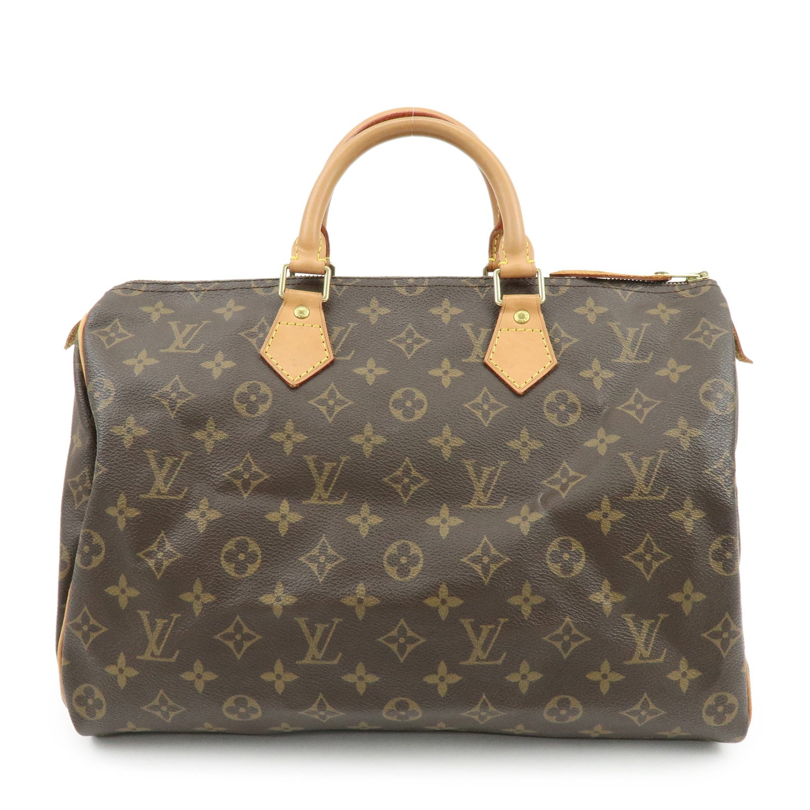 Louis Vuitton Monogram Speedy 35 Boston Bag Hand Bag M41524
