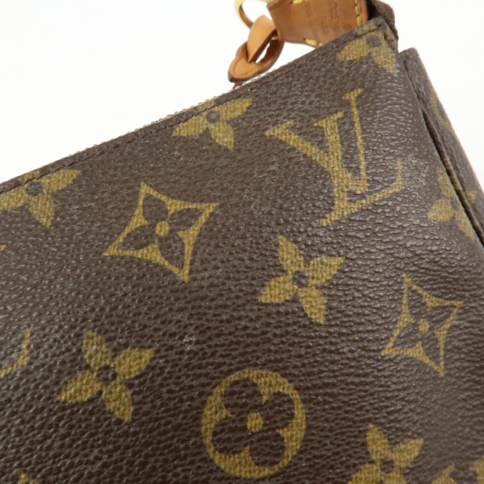 Louis Vuitton Monogram Pochette Accessoires Pouch Hand Bag M51980