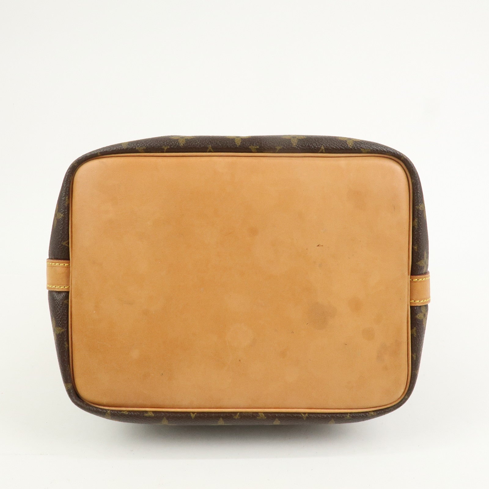 Louis Vuitton Monogram Petit Noe Shoulder Bag Brown M42226