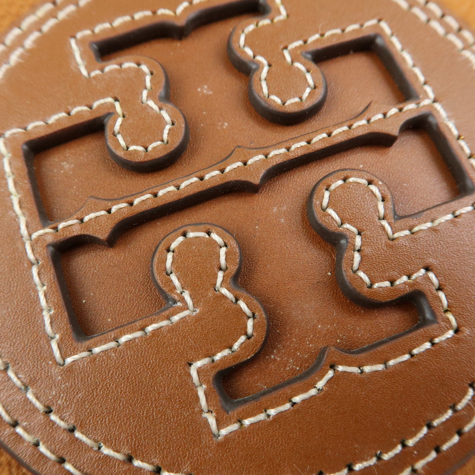 TORY BURCH Double T Ella Mouton Leather 2Way Hand Shoulder Bag